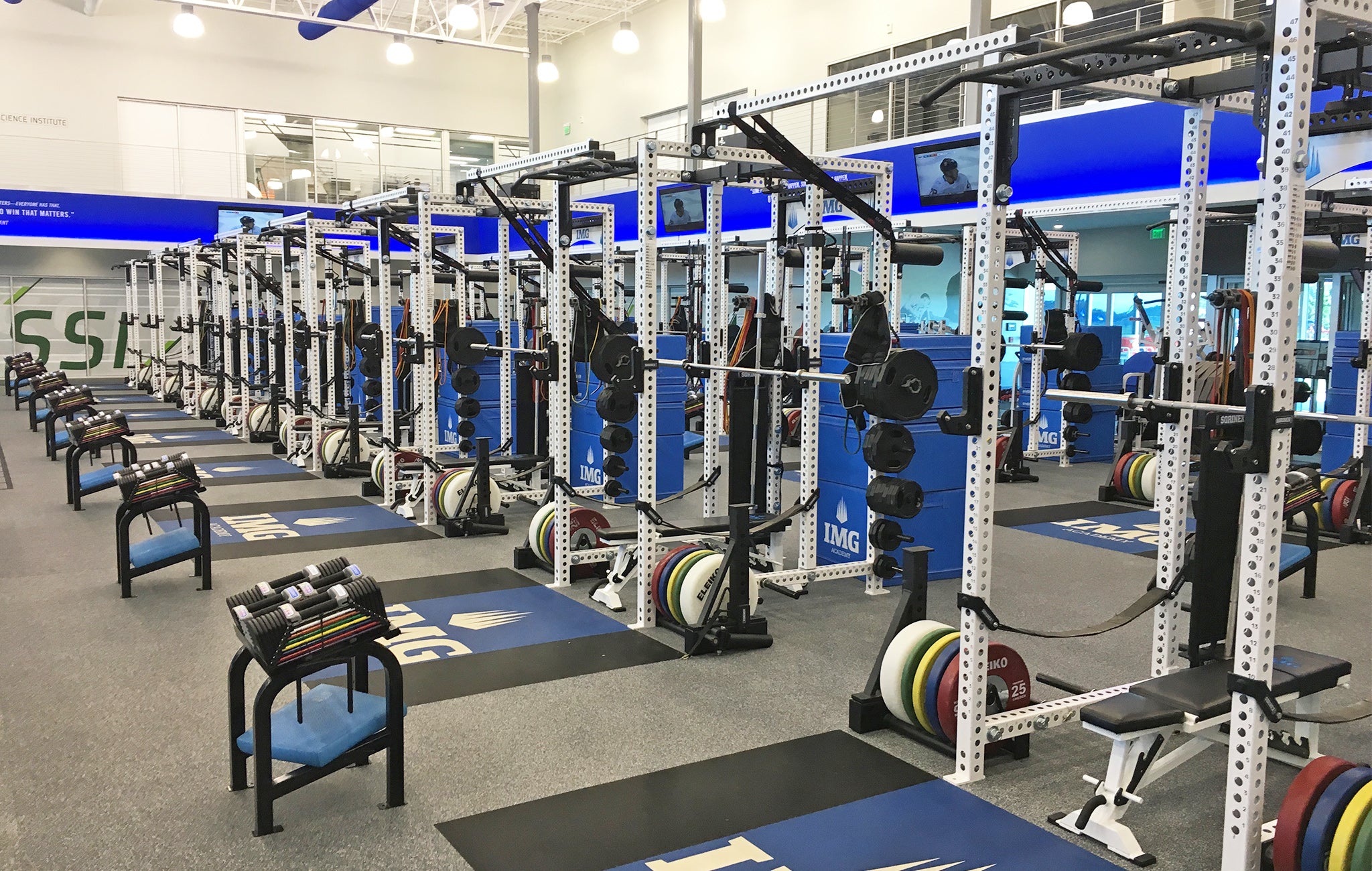 IMG Academy strength and conditioning