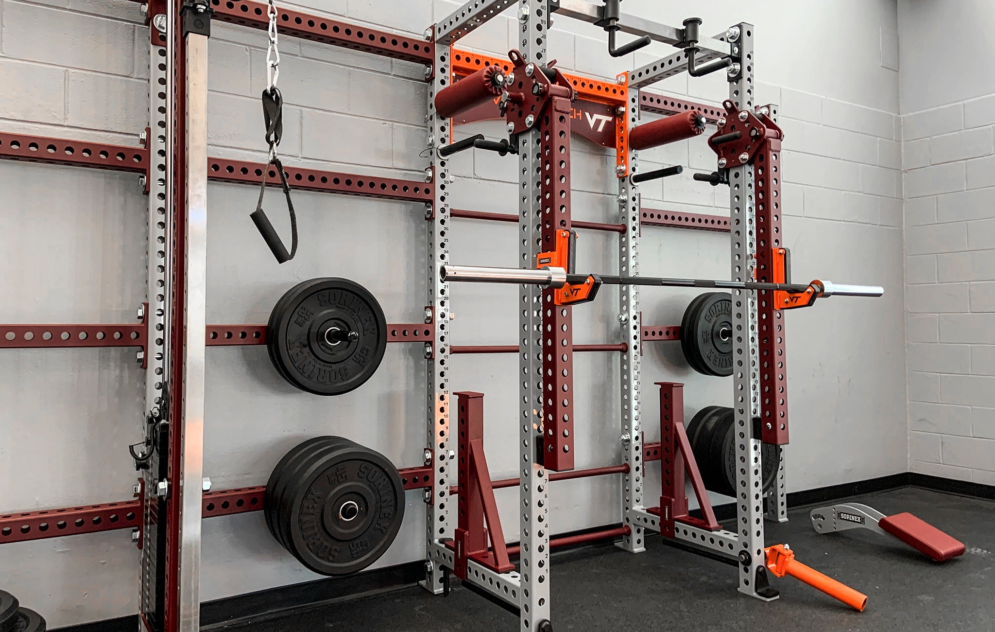 virginia tech weight room