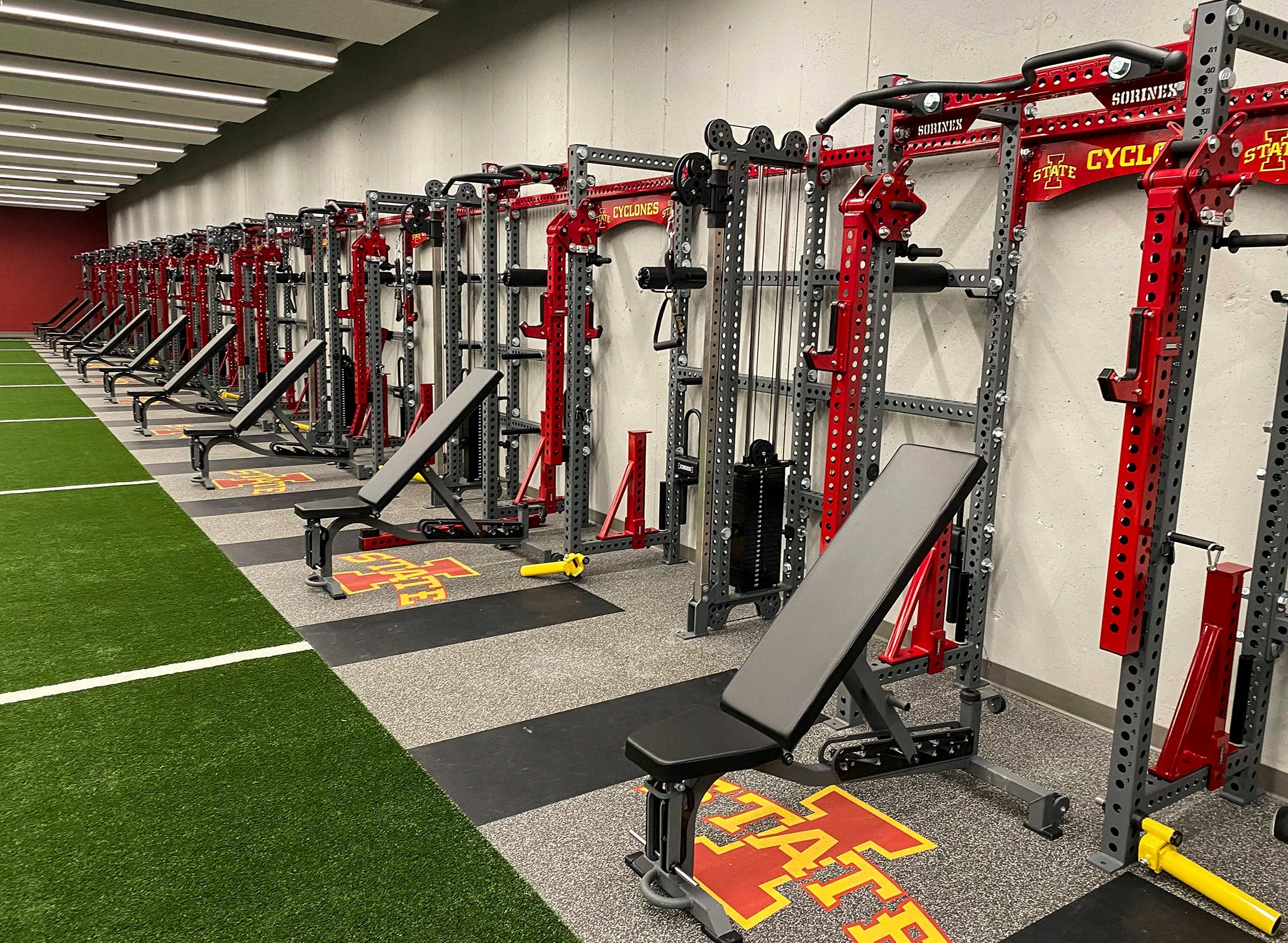 Iowa State University Weight Room