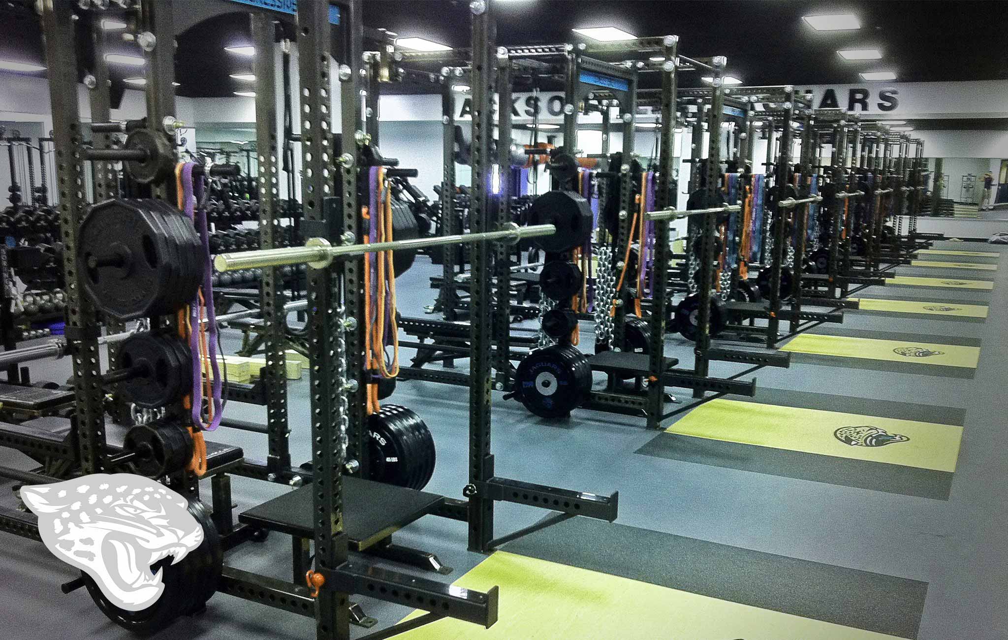 Jacksonville Jaguars Sorinex strength and conditioning facility