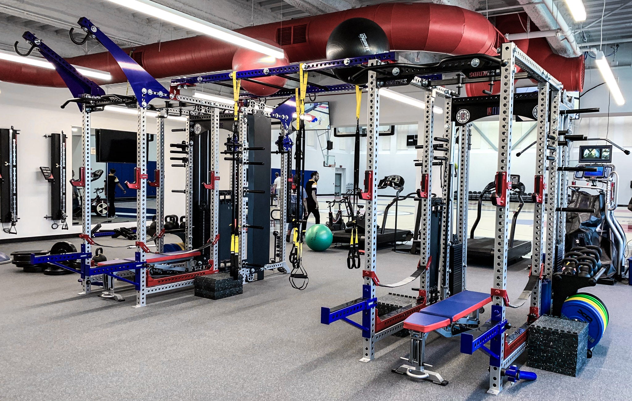 LA Clippers Weight Room