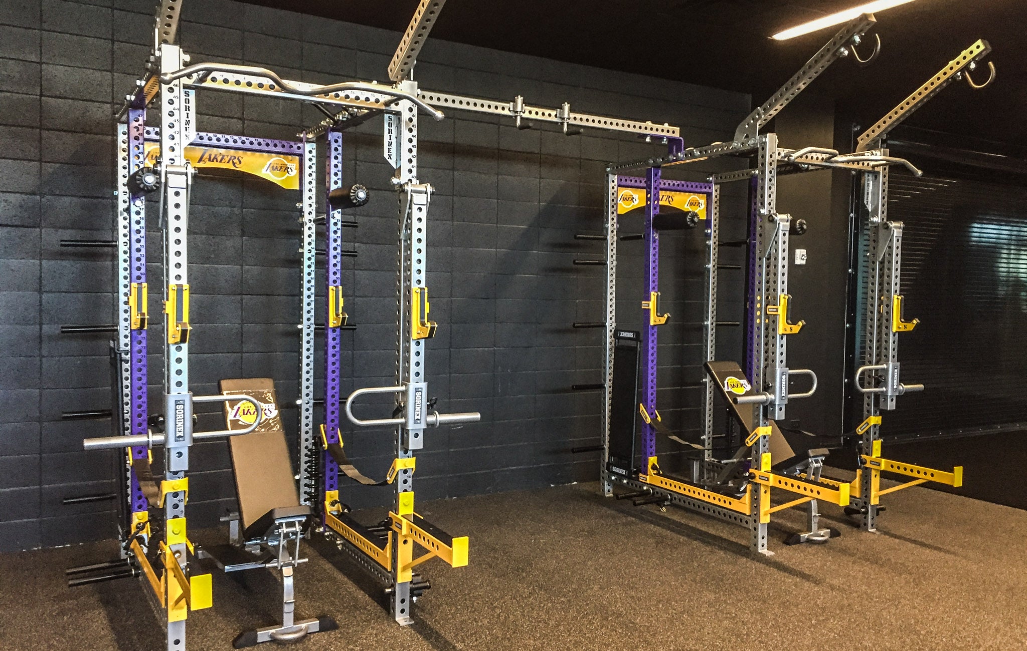 LA Lakers Weight Room