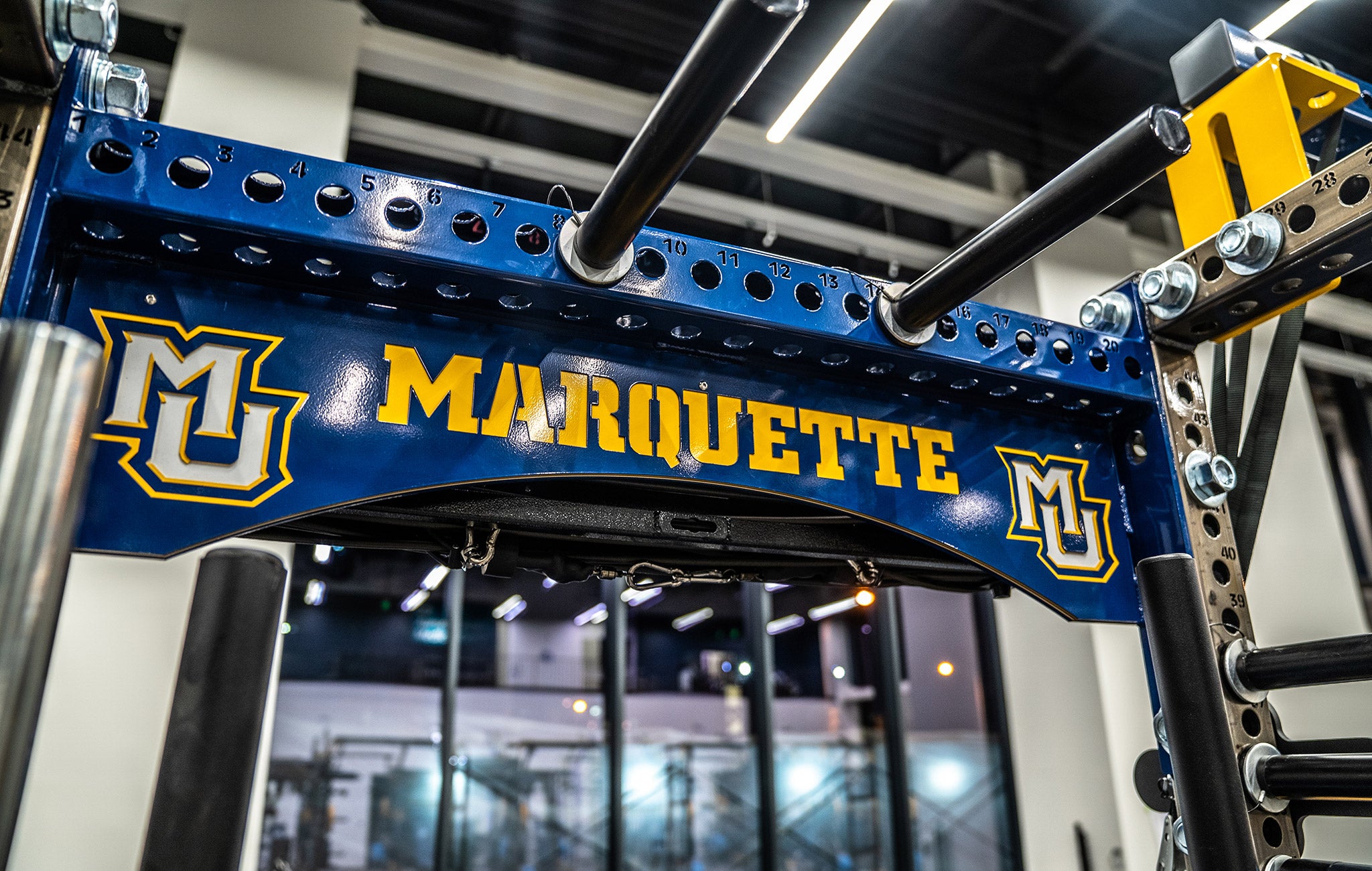 Marquette weight room