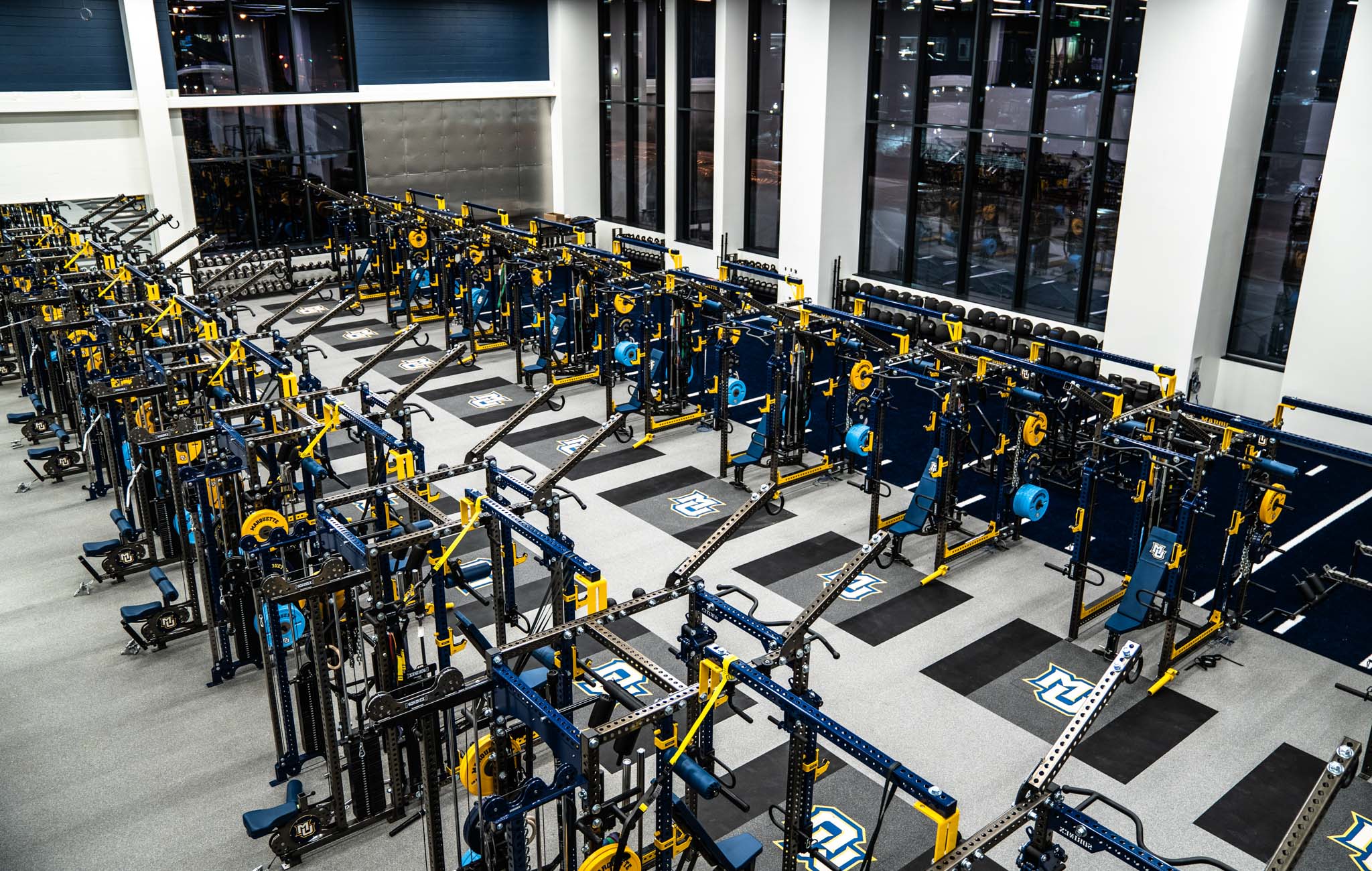Marquette weight room