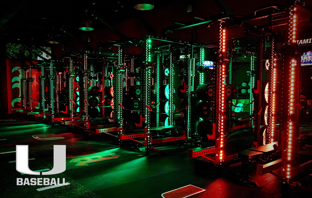 University of Miami Sorinex strength and conditioning facility