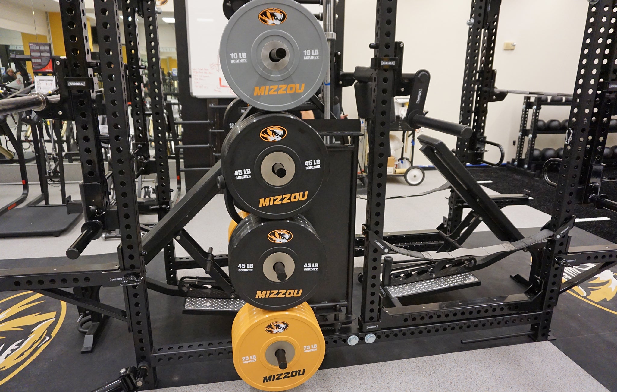 college strength training facilities