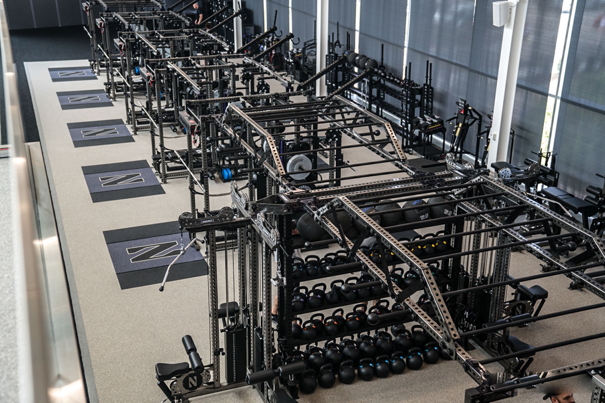 Northwestern University power racks