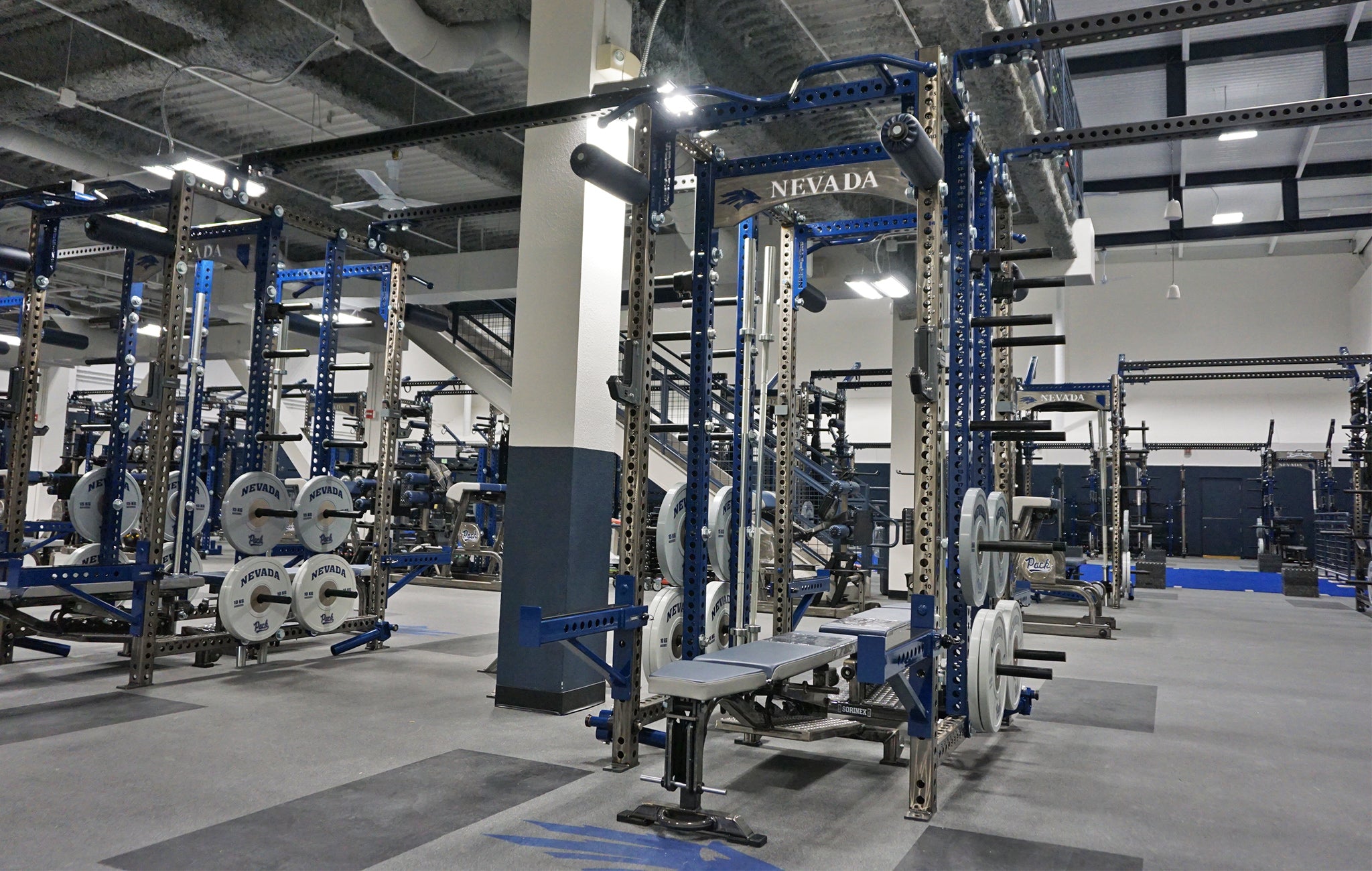 University of Nevada strength training facility