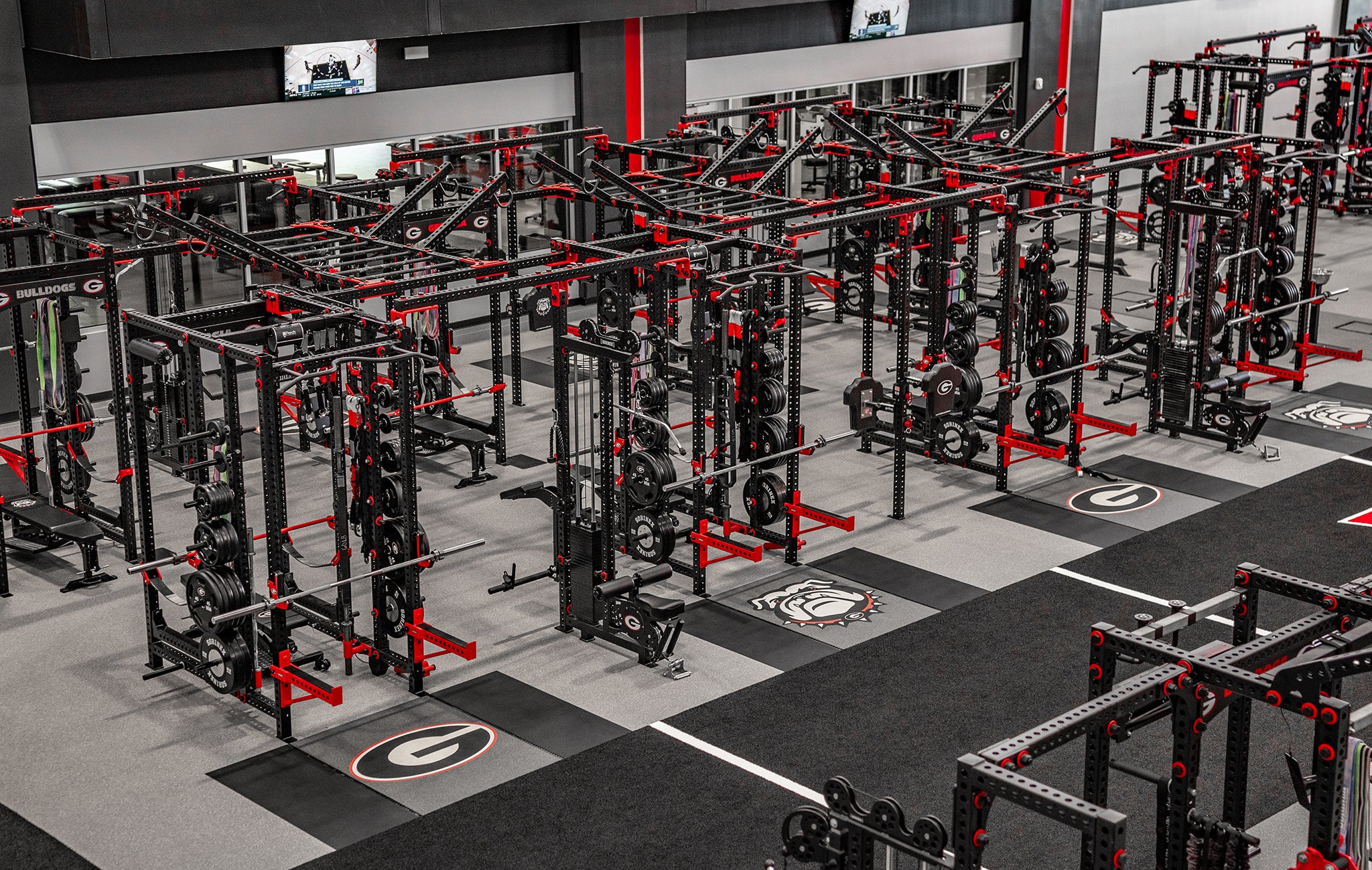 Georgia Bulldogs Football Weight Room