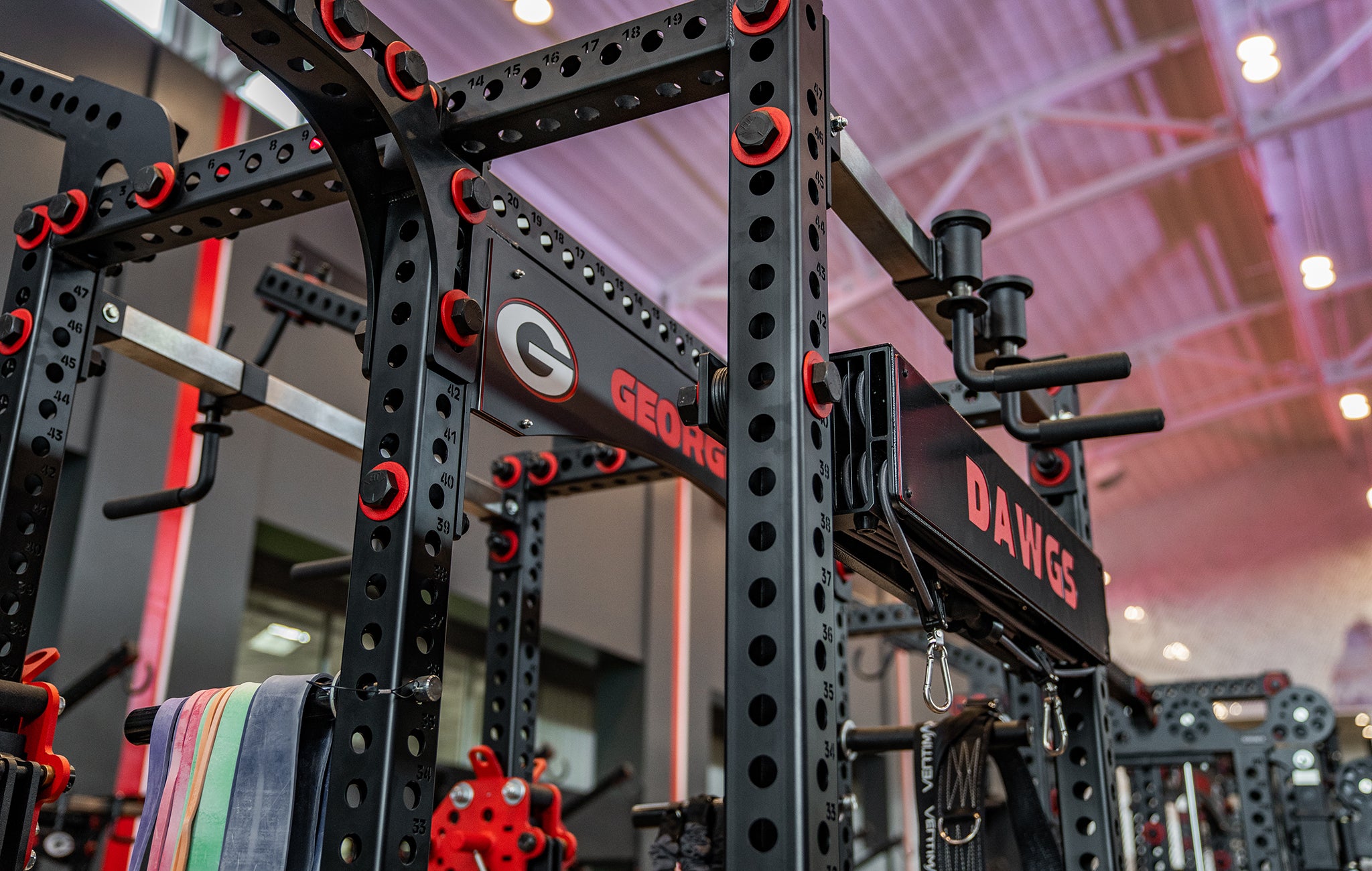 Georgia Bulldogs Football Weight Room