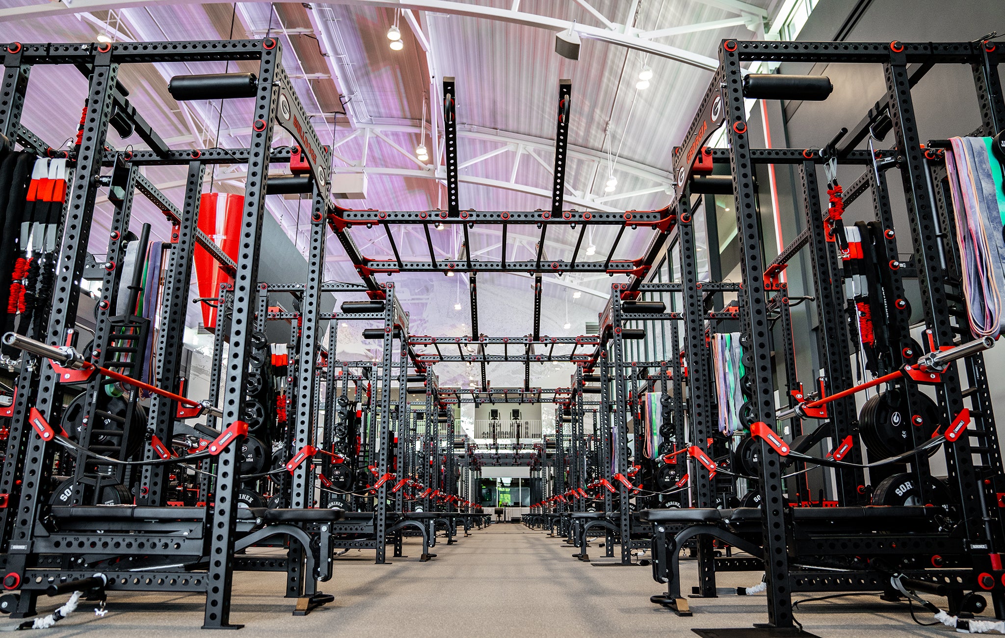 Georgia Bulldogs Football Weight Room