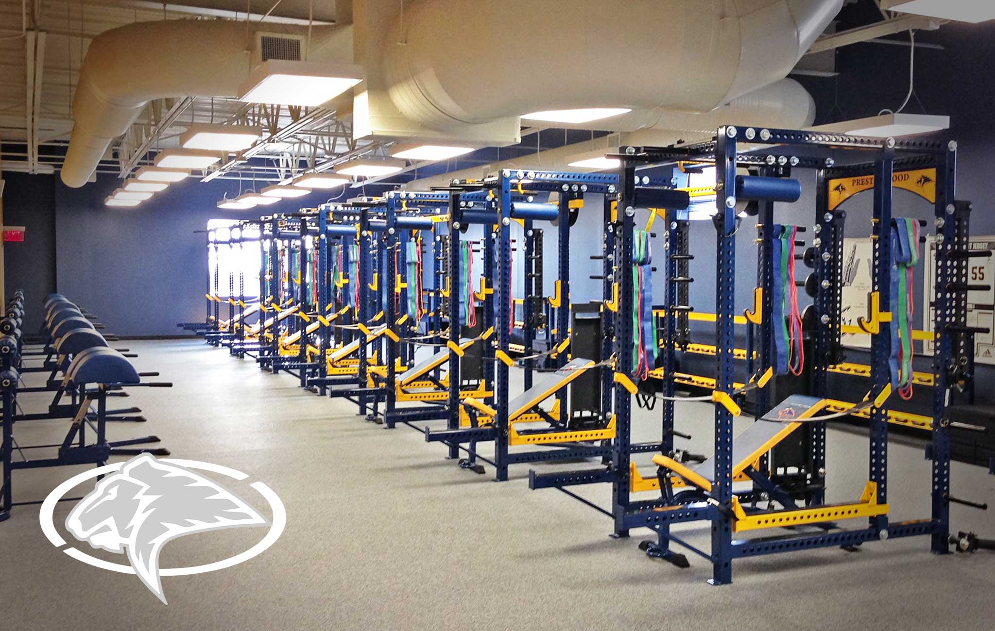 Prestonwood Christian Academy Sorinex strength and conditioning facility