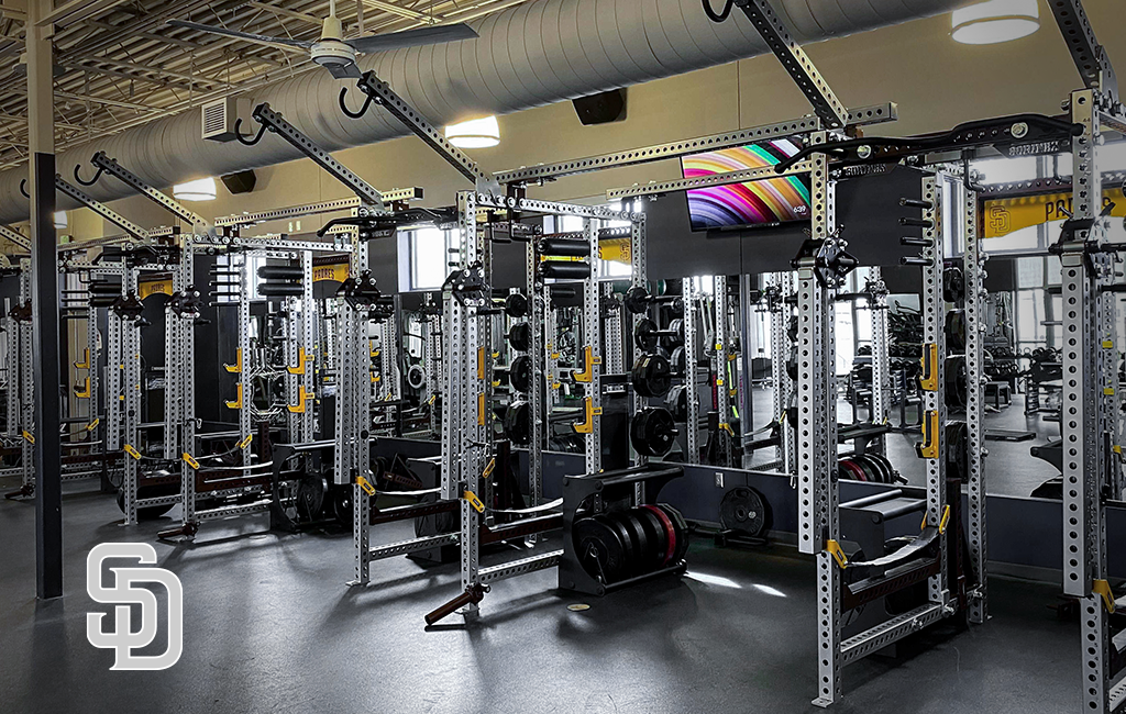 San Diego Padres Weight Room Facility