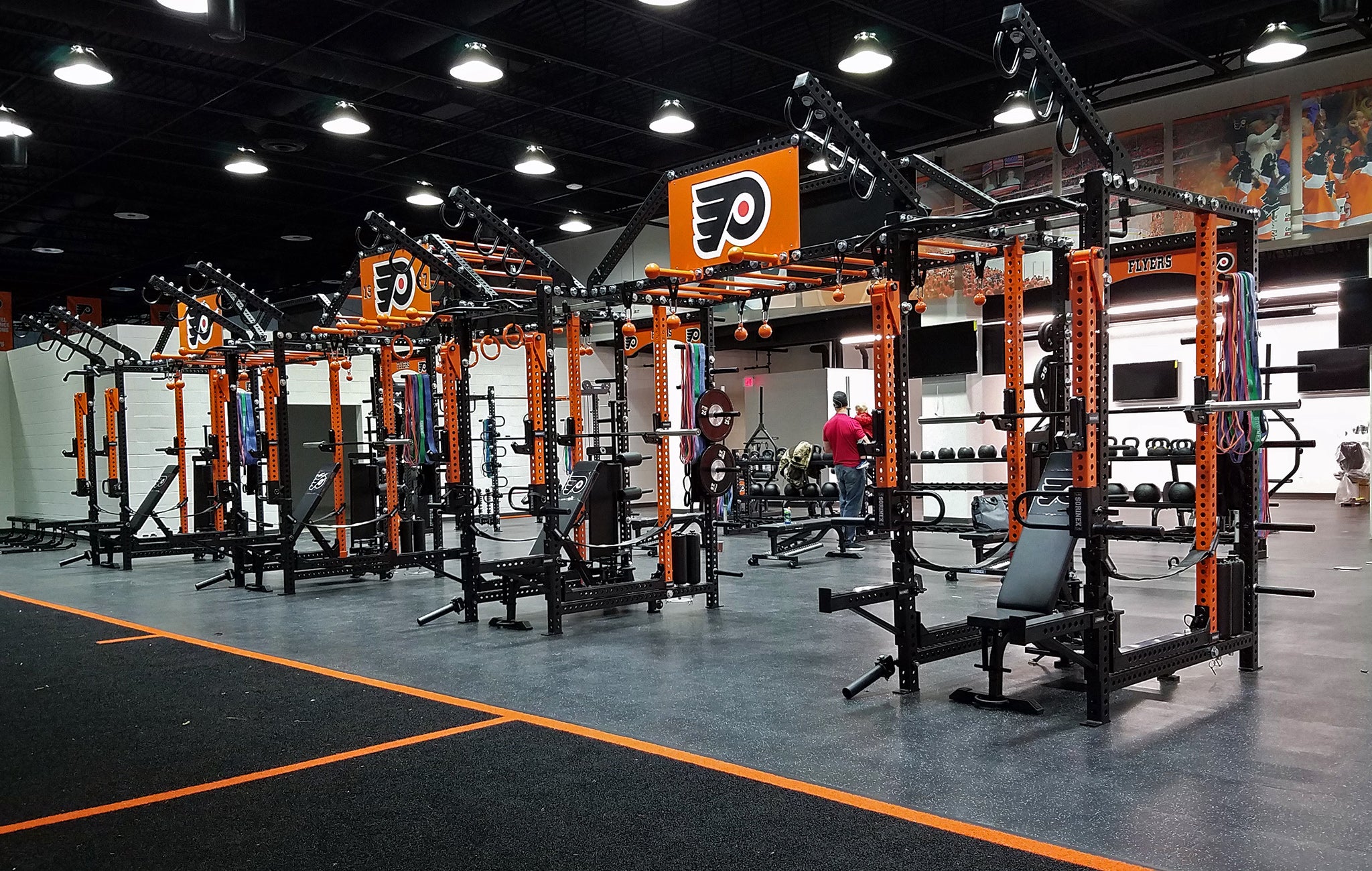 Philadelphia Flyers Weight Room