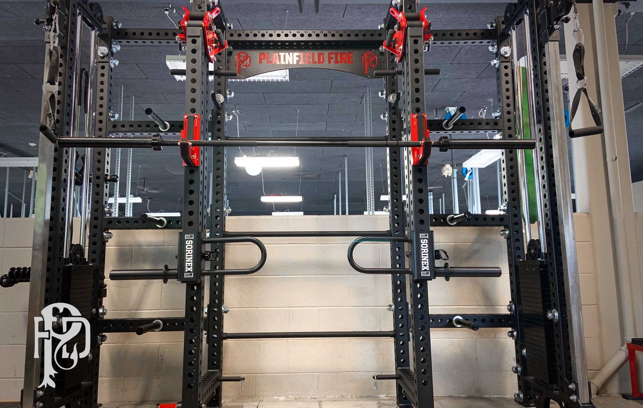 Plainfield Fire Department Sorinex strength and conditioning facility