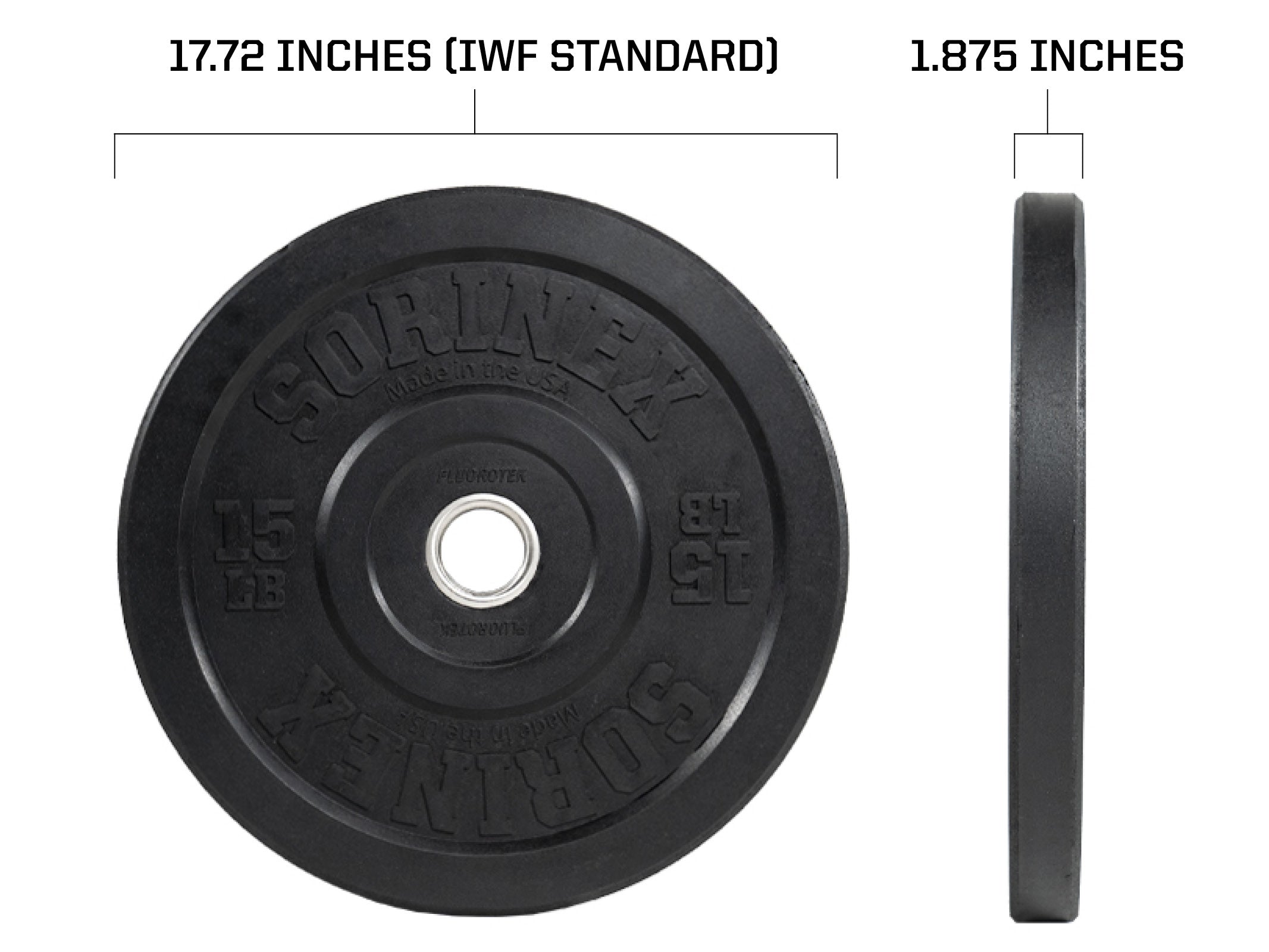 Sorinex Recon Bumper 15 LB