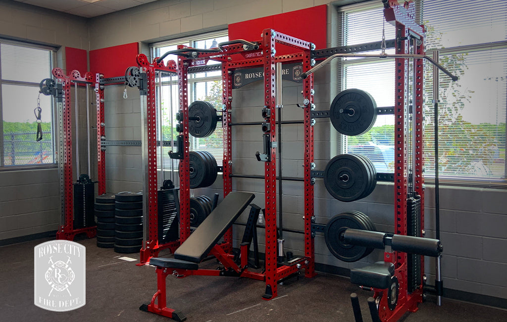 Royse City FD Sorinex strength and conditioning facility