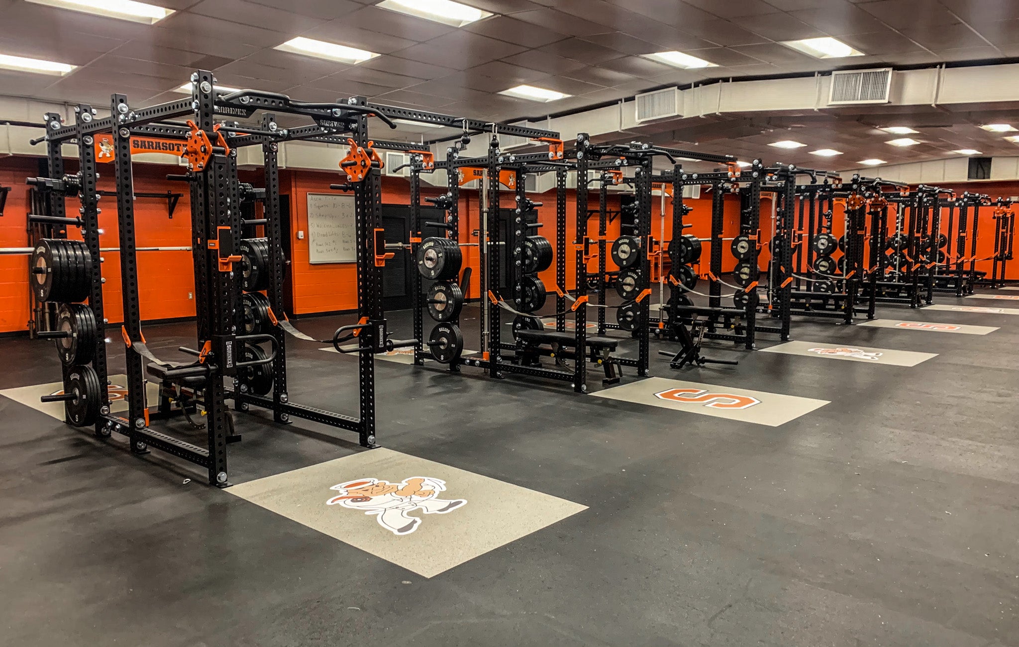 Sarasota High School Weight Room