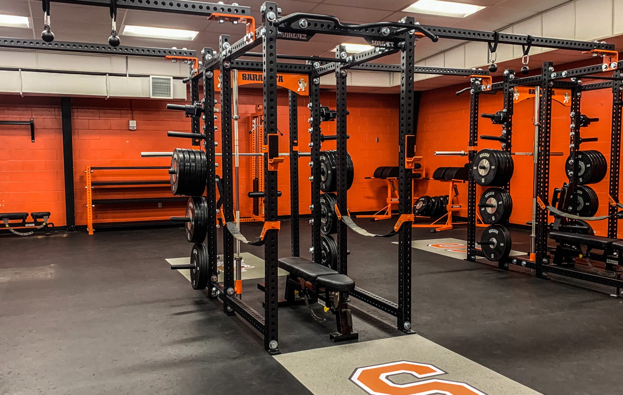 Sarasota High School strength training facility