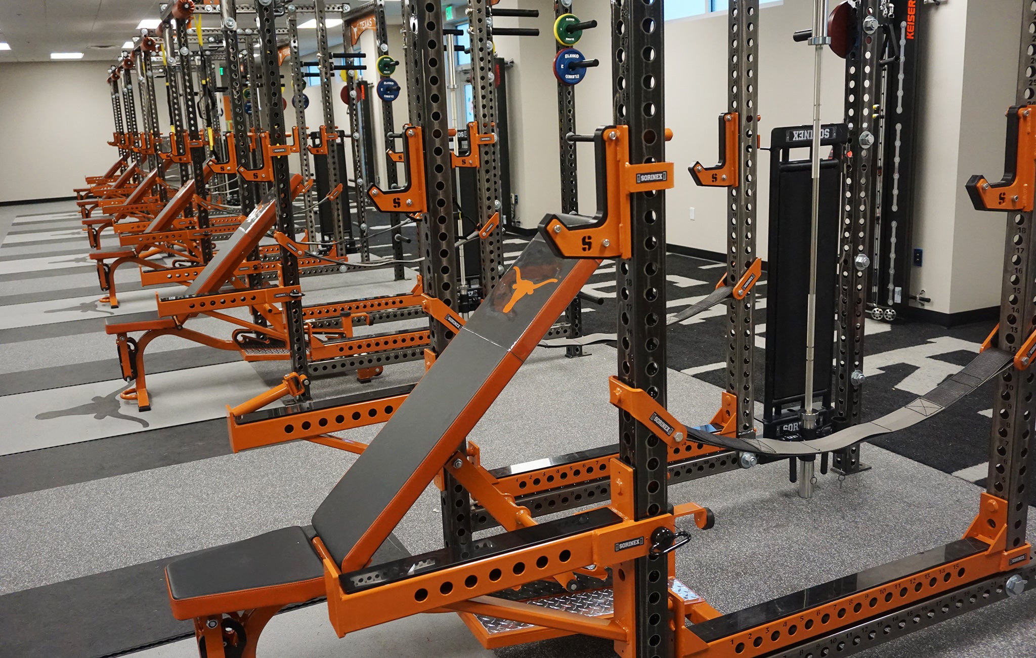 college weight rooms