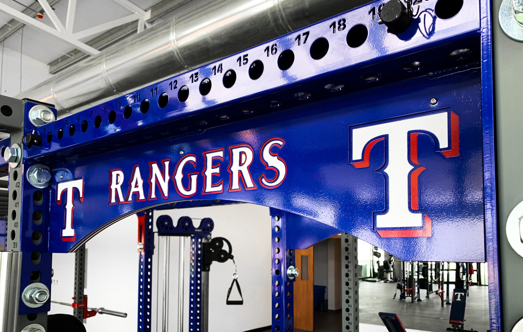 Texas Rangers strength training