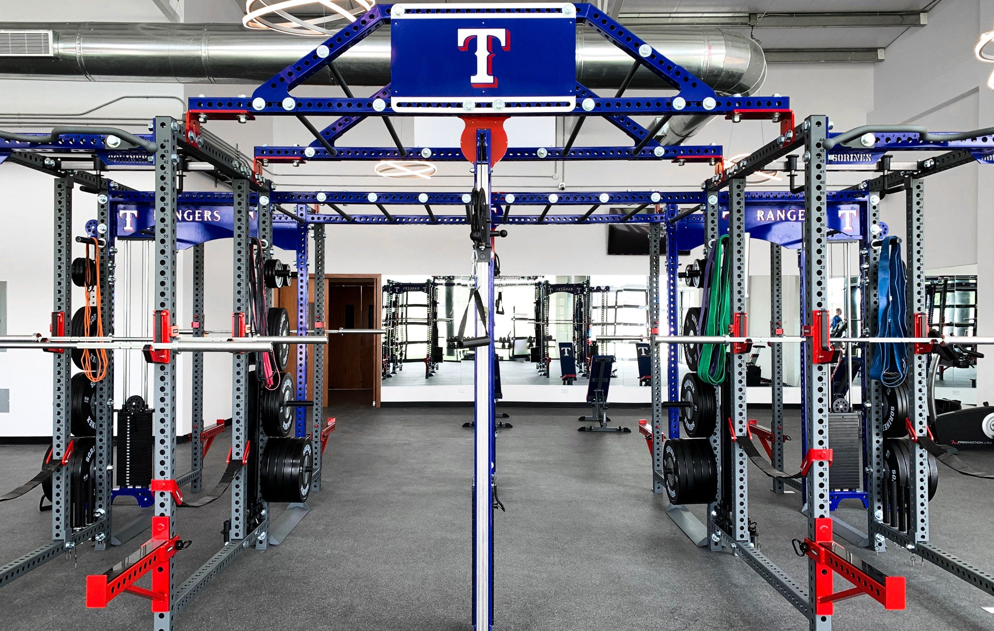 Texas Rangers Weight Room