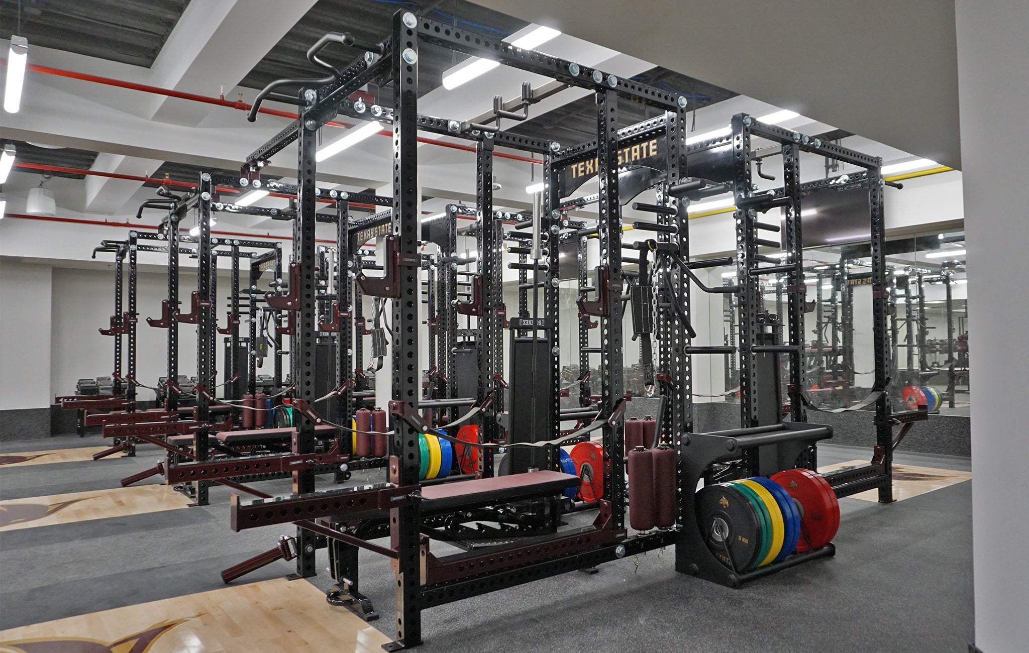 Texas State University Weight Room