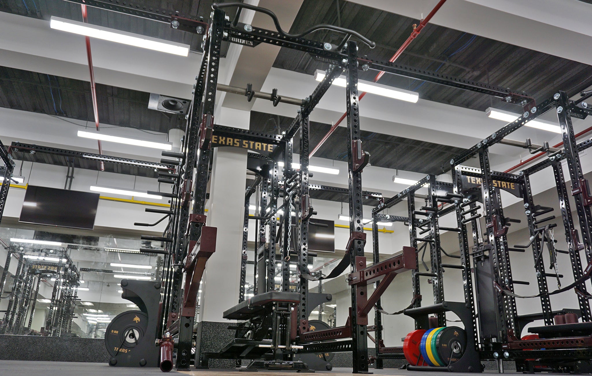 Texas State University strength and conditioning