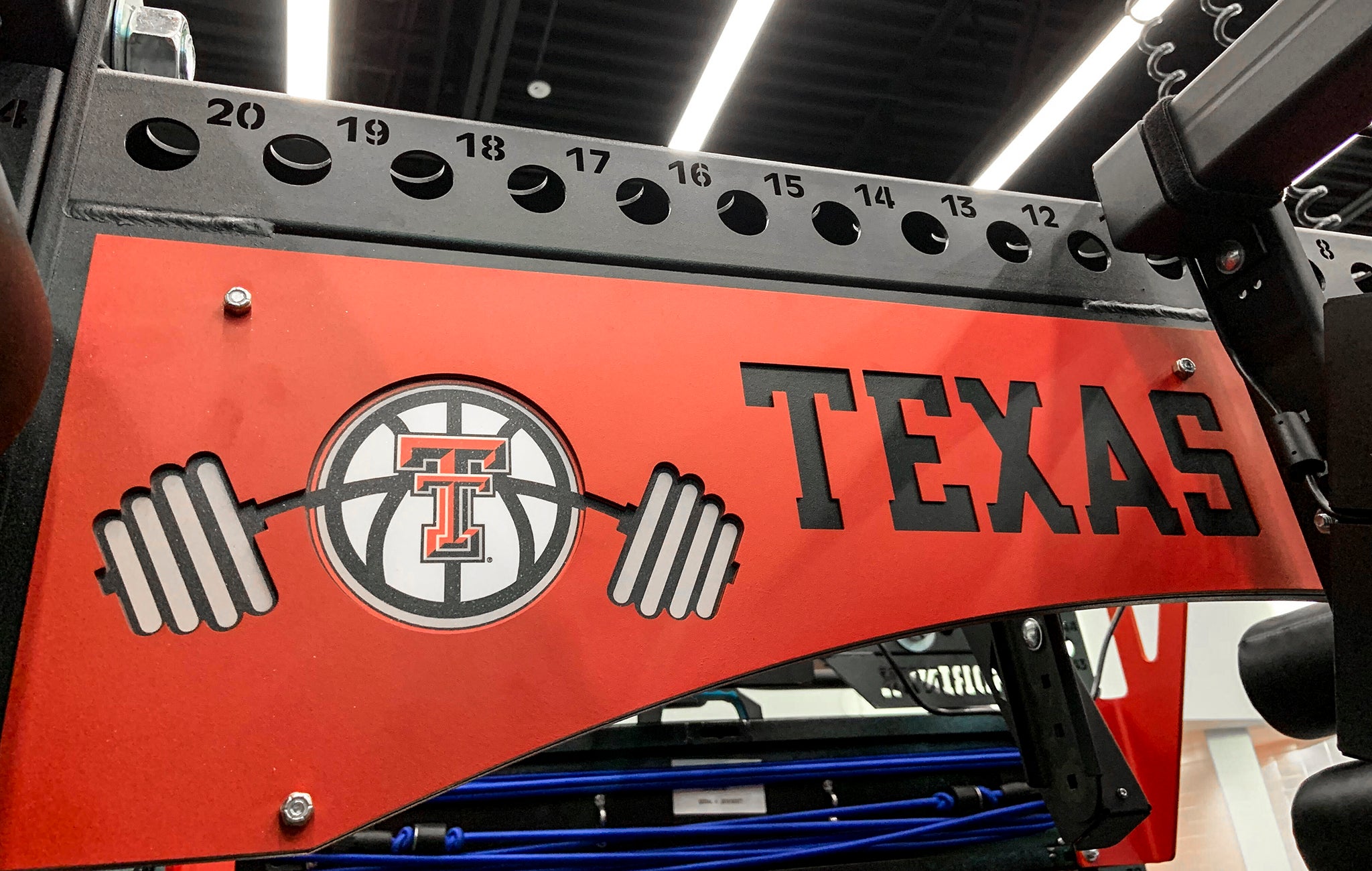 Texas Tech Basketball Weight Room