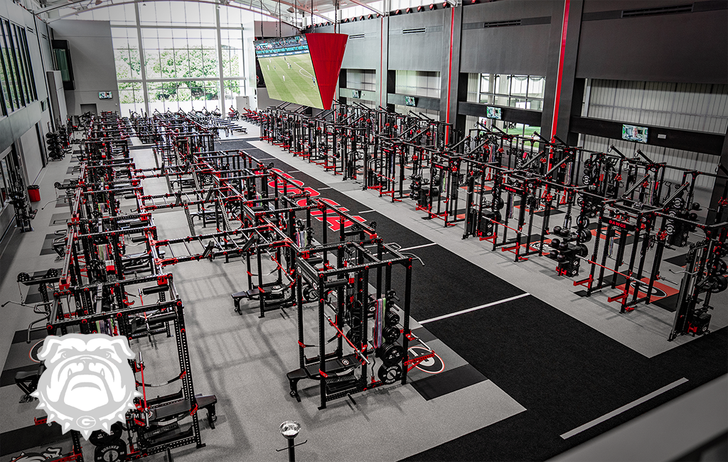 University of Georgia Bulldogs Sorinex strength and conditioning facility