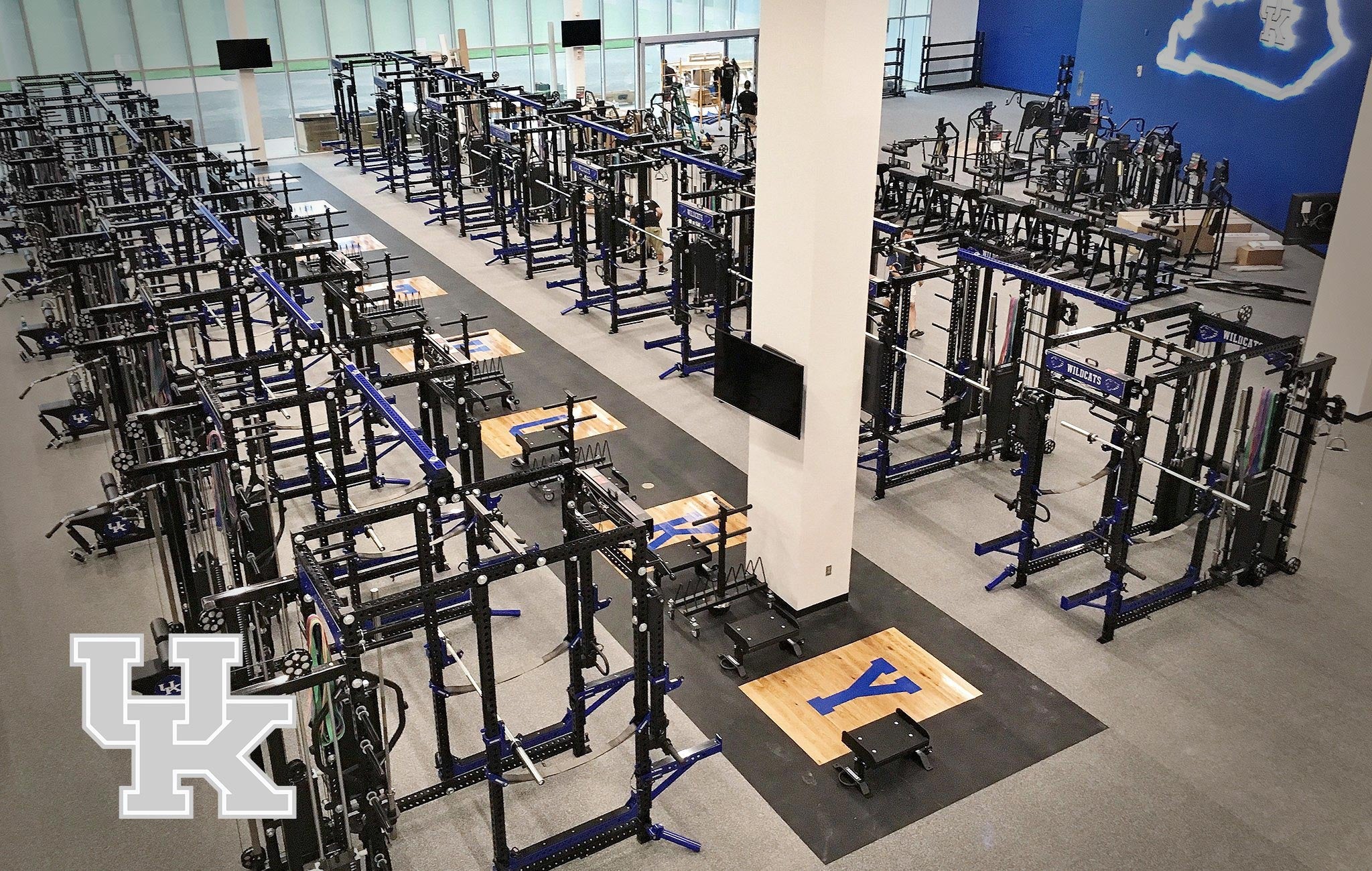 University of Kentucky Sorinex strength and conditioning facility