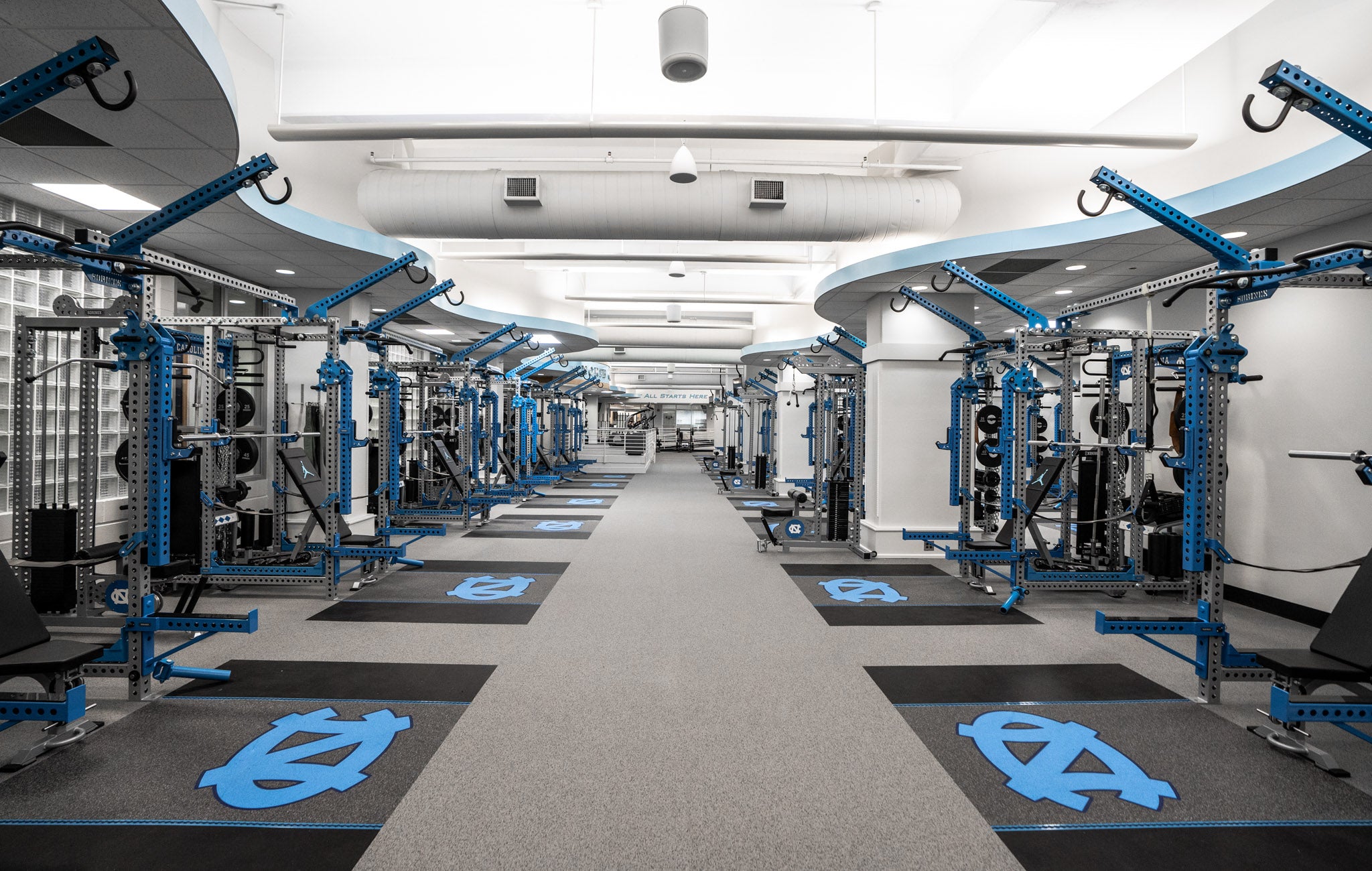 University of North Carolina Weight Room