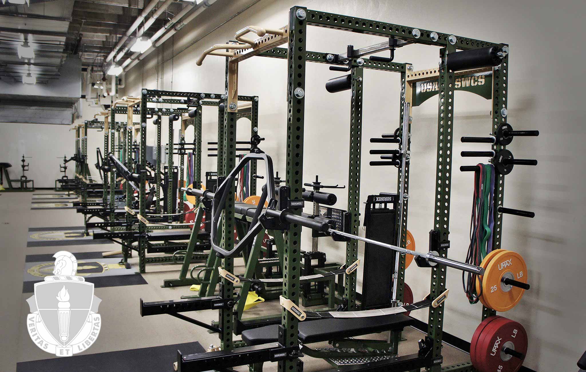 USASOC-JFSWCS Sorinex strength and conditioning facility