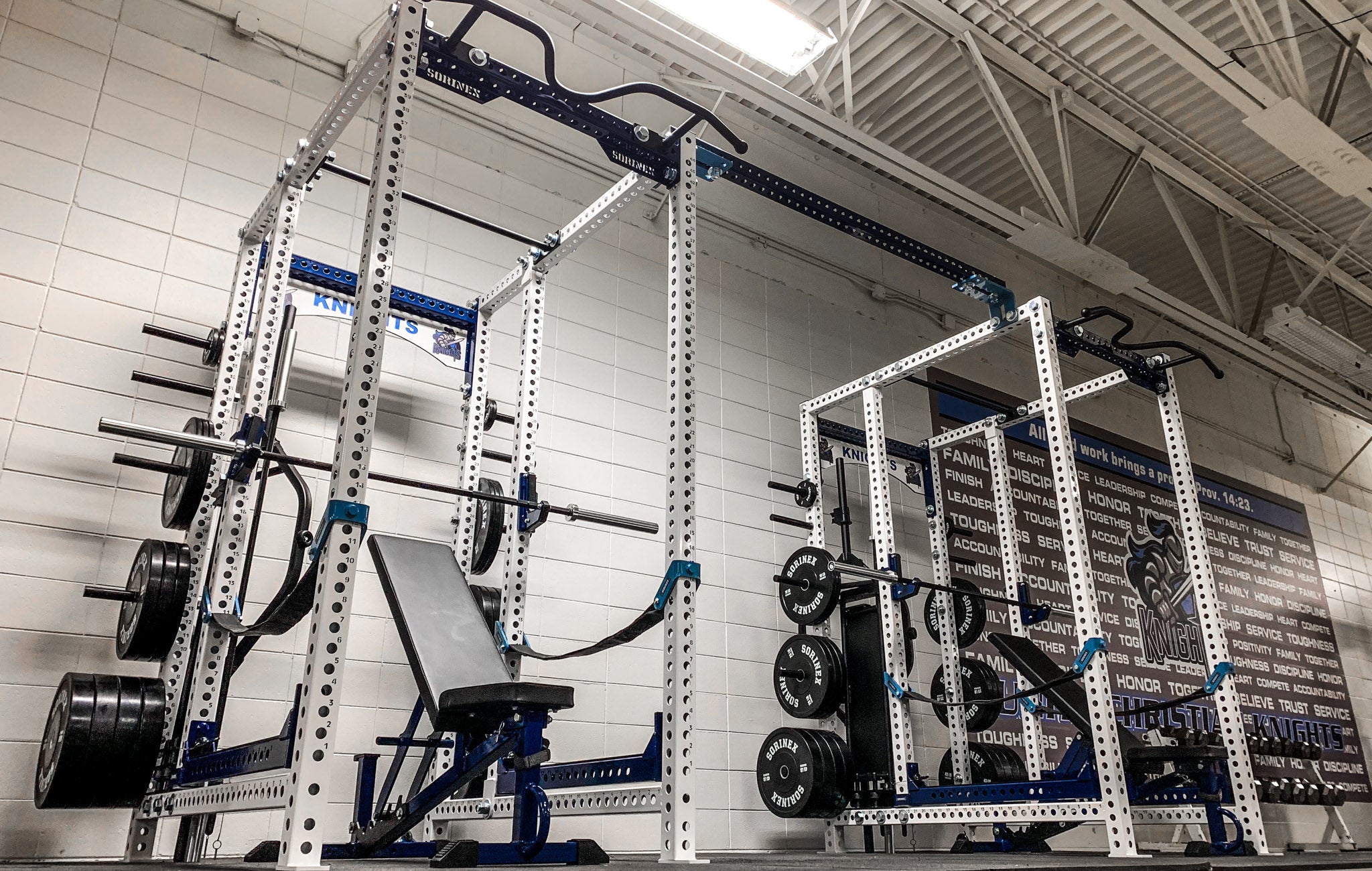 Unity Chrisitan High School Weight Room