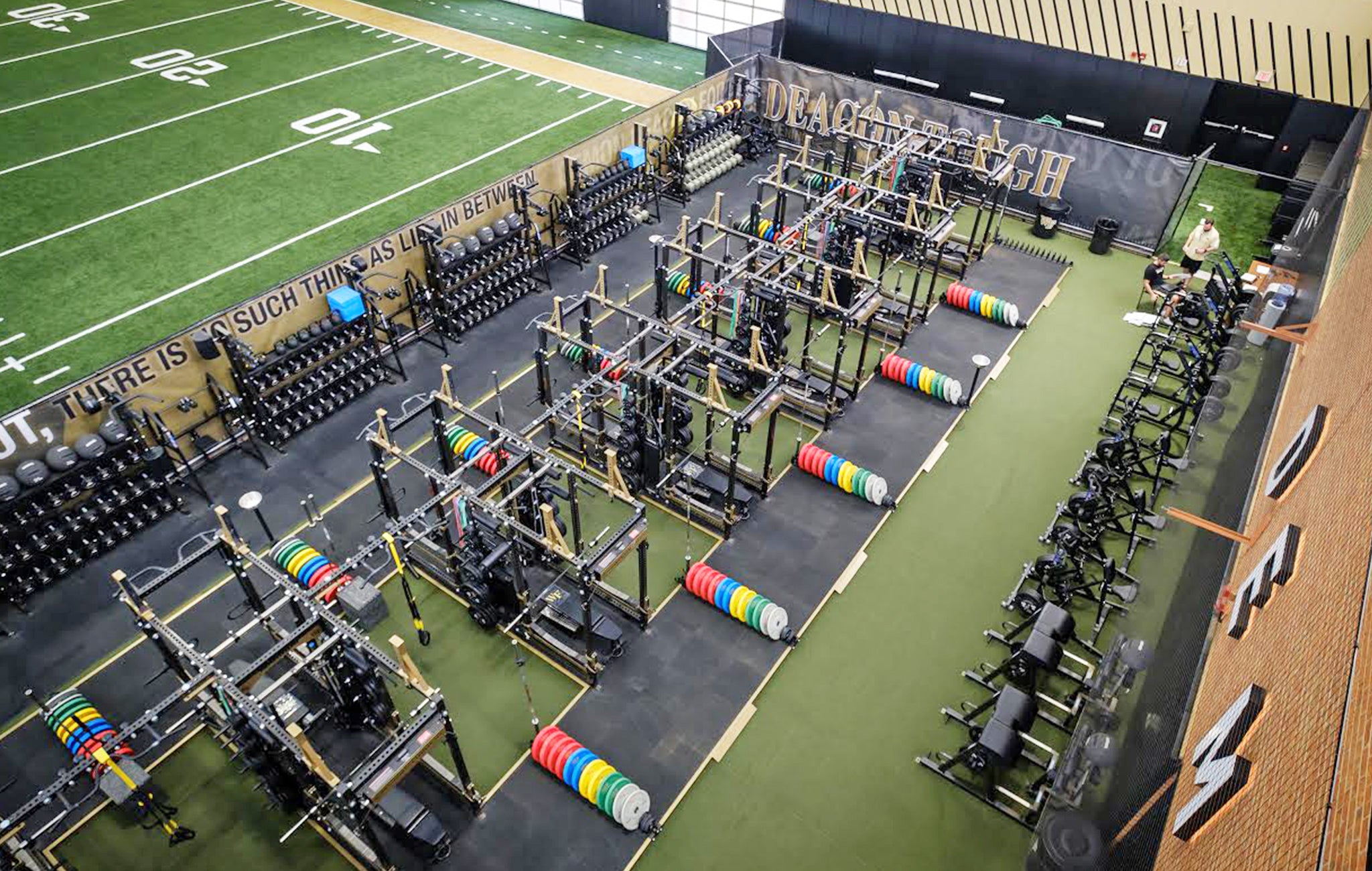 Wake Forest University Weight Room