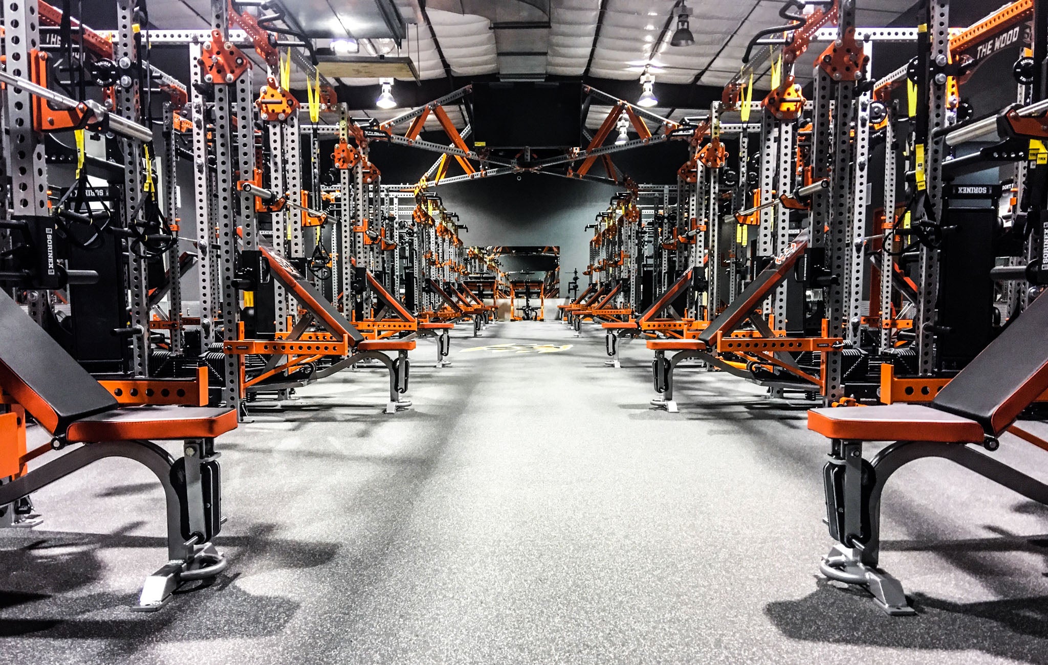 Westwood High School strength training facility