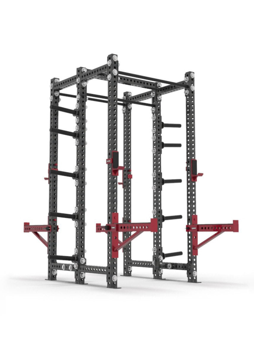xl double half rack side view