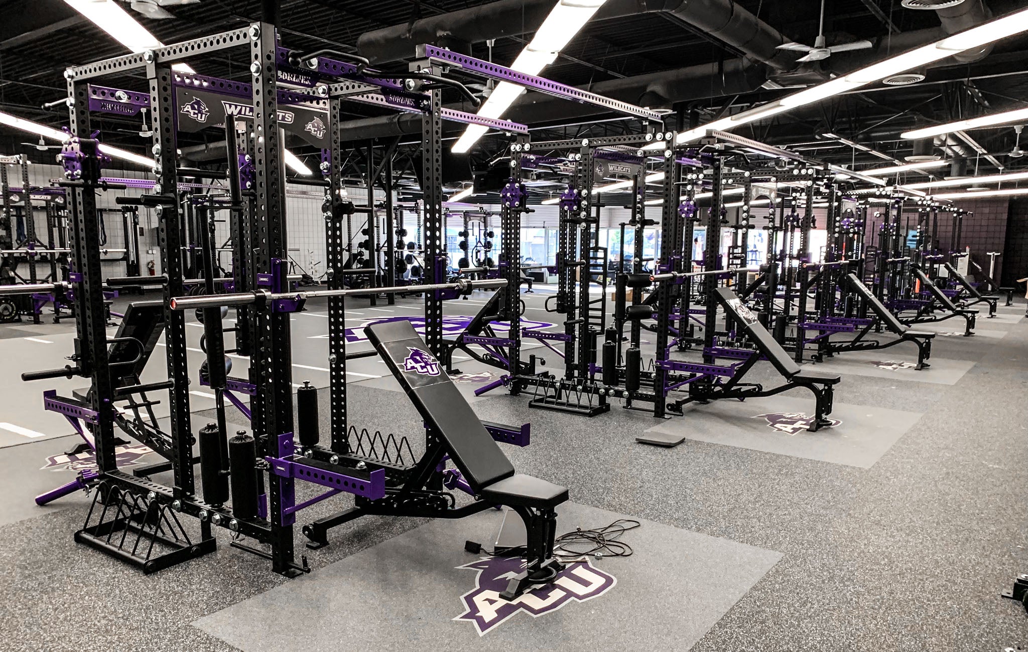 Abilene Christian University Weight Room