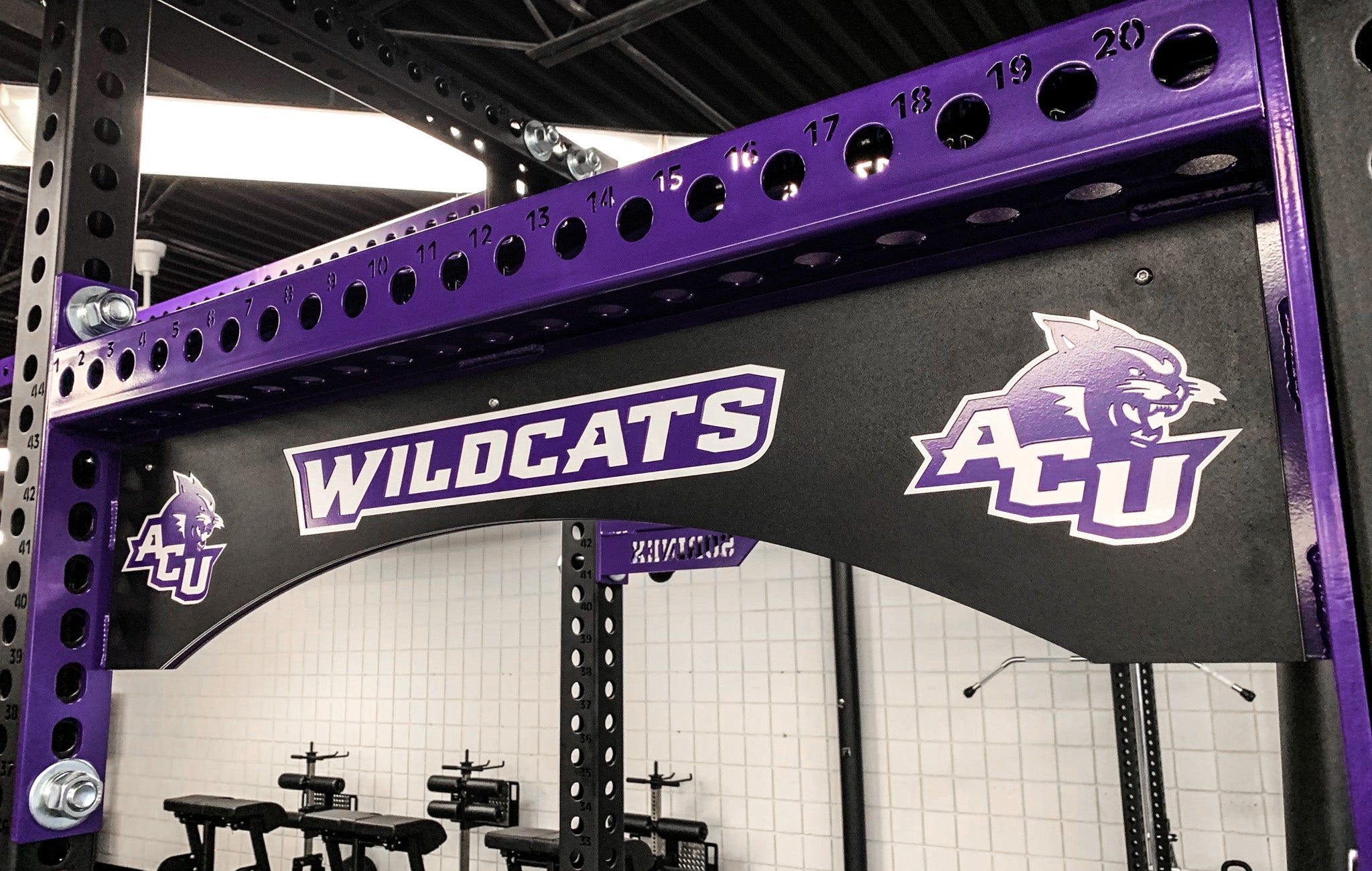 Abilene Christian University Custom Weight Room