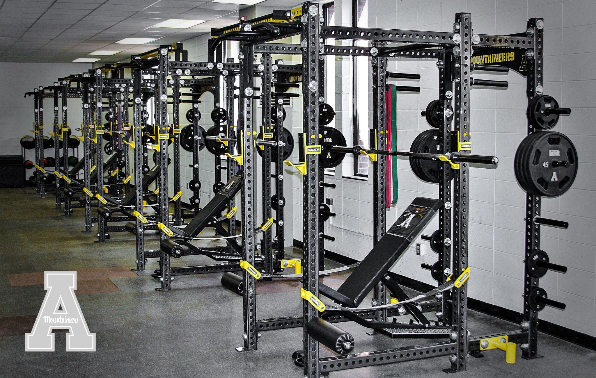 Appalachian State University Sorinex strength and conditioning facility