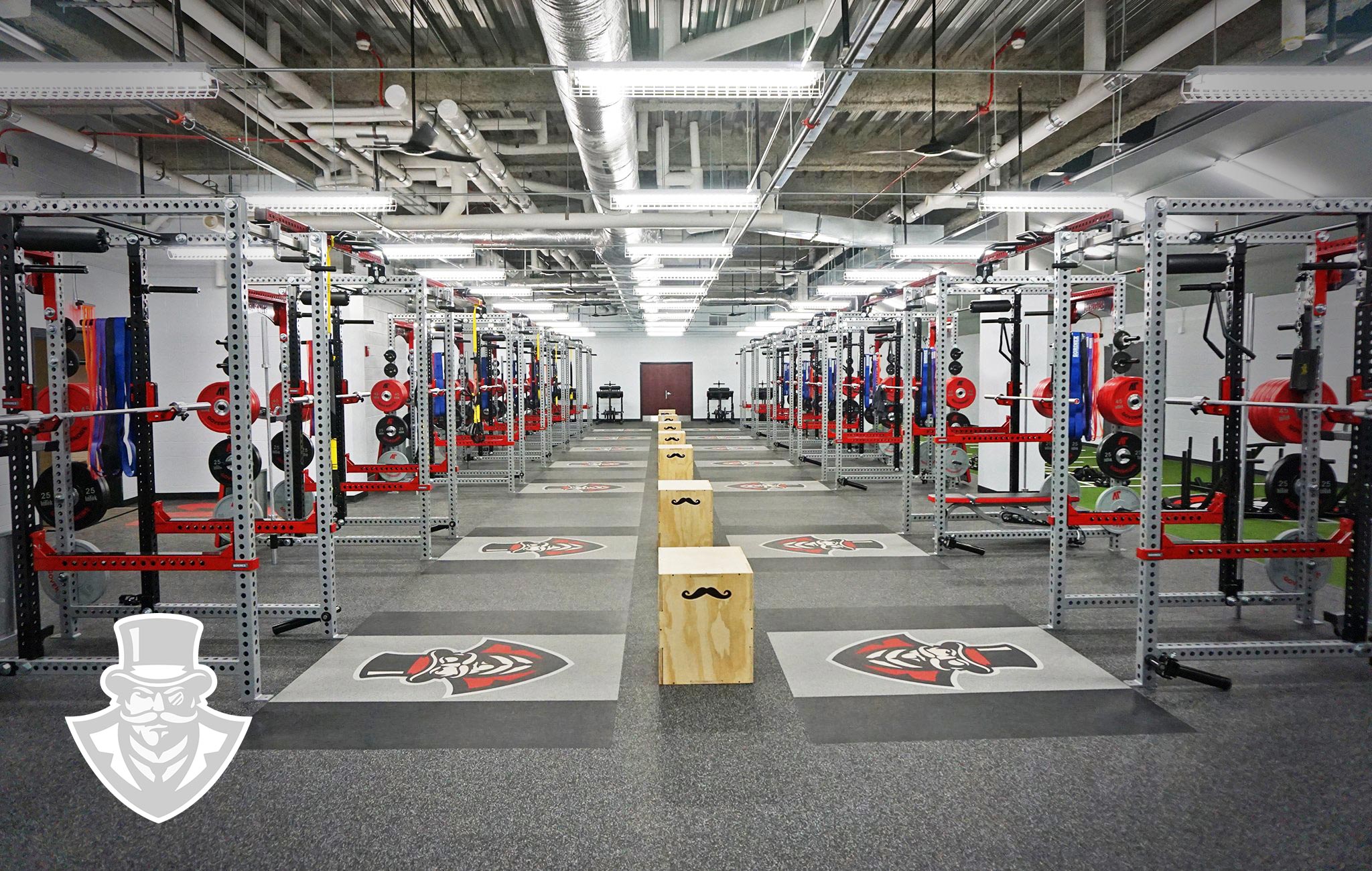 Austin Peay University Sorinex strength and conditioning facility