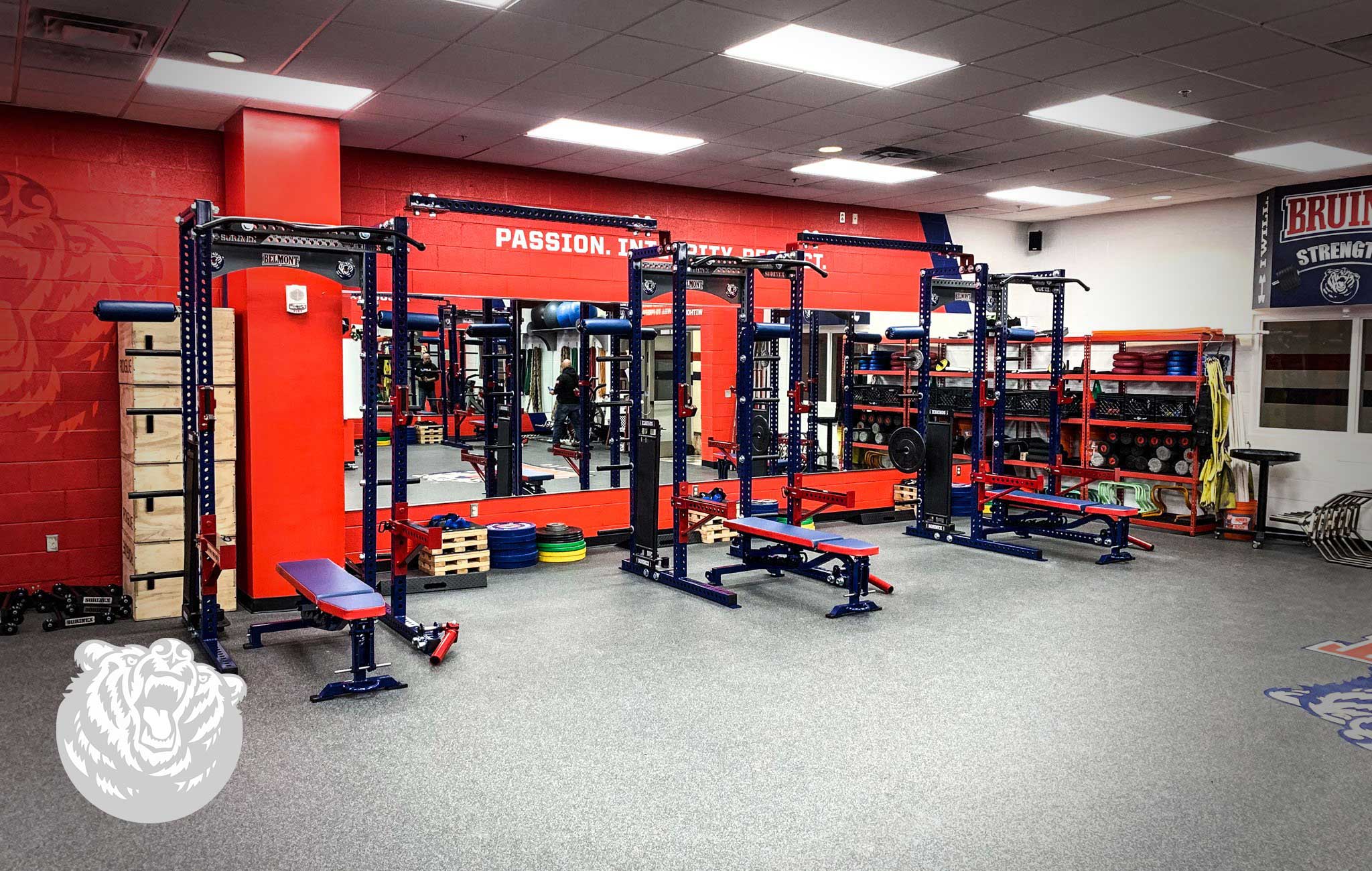 Belmont University Sorinex strength and conditioning facility