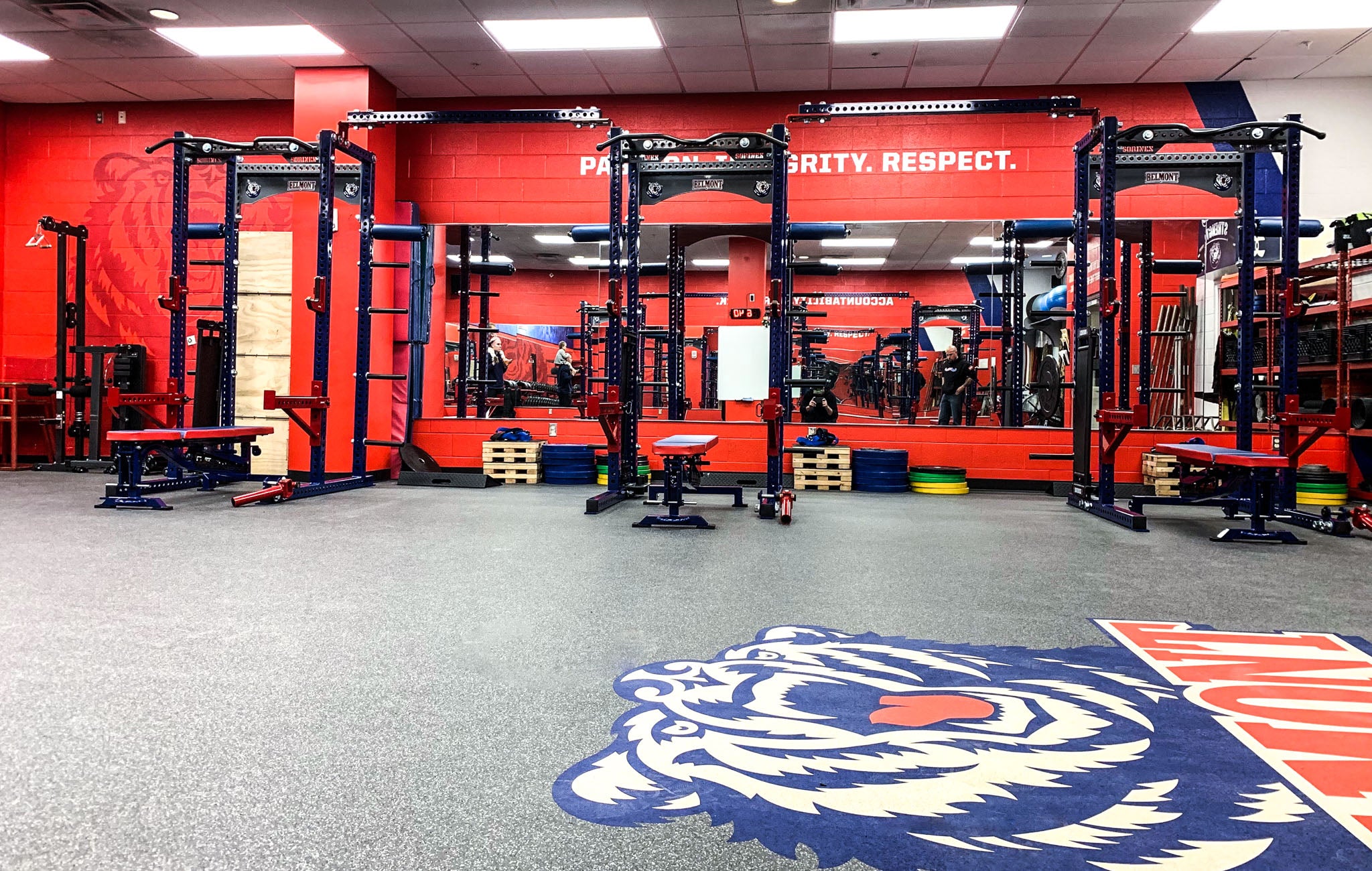 Belmont University Weight Room