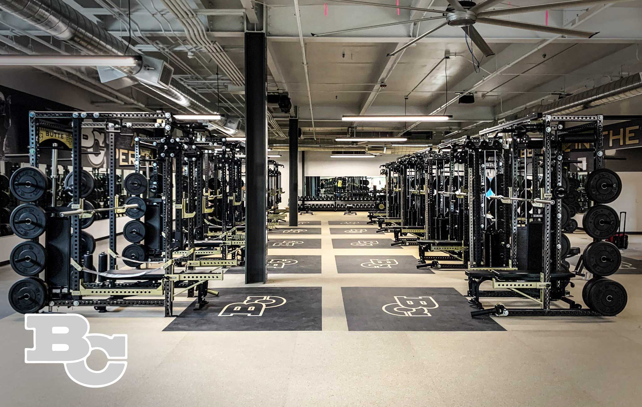 Butte Community College Sorinex strength and conditioning facility