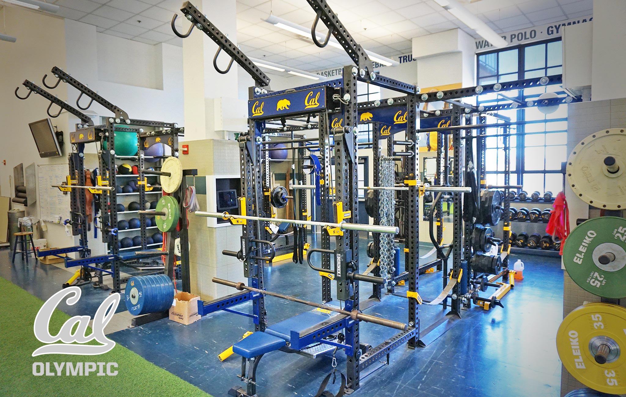 University of california olympic Sorinex strength and conditioning facility