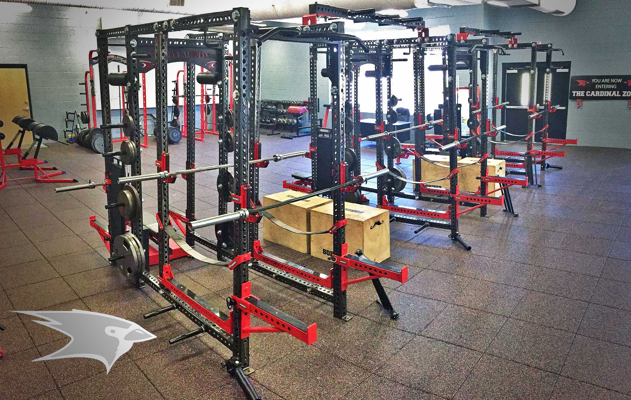 Cardinal Newman high school Sorinex strength and conditioning facility