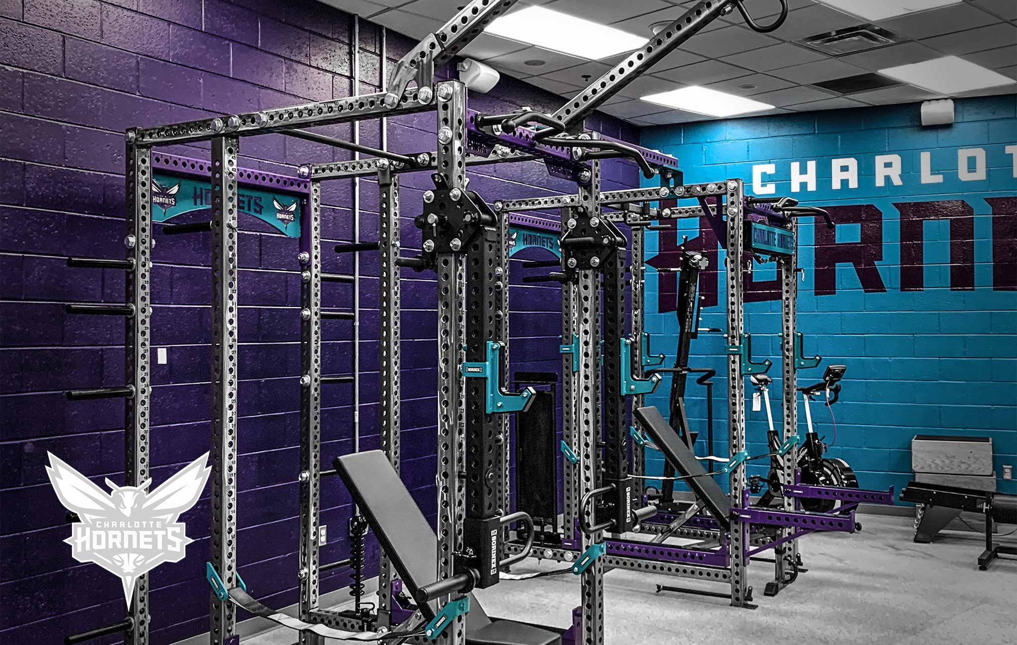 Charlotte Hornets Sorinex strength and conditioning facility