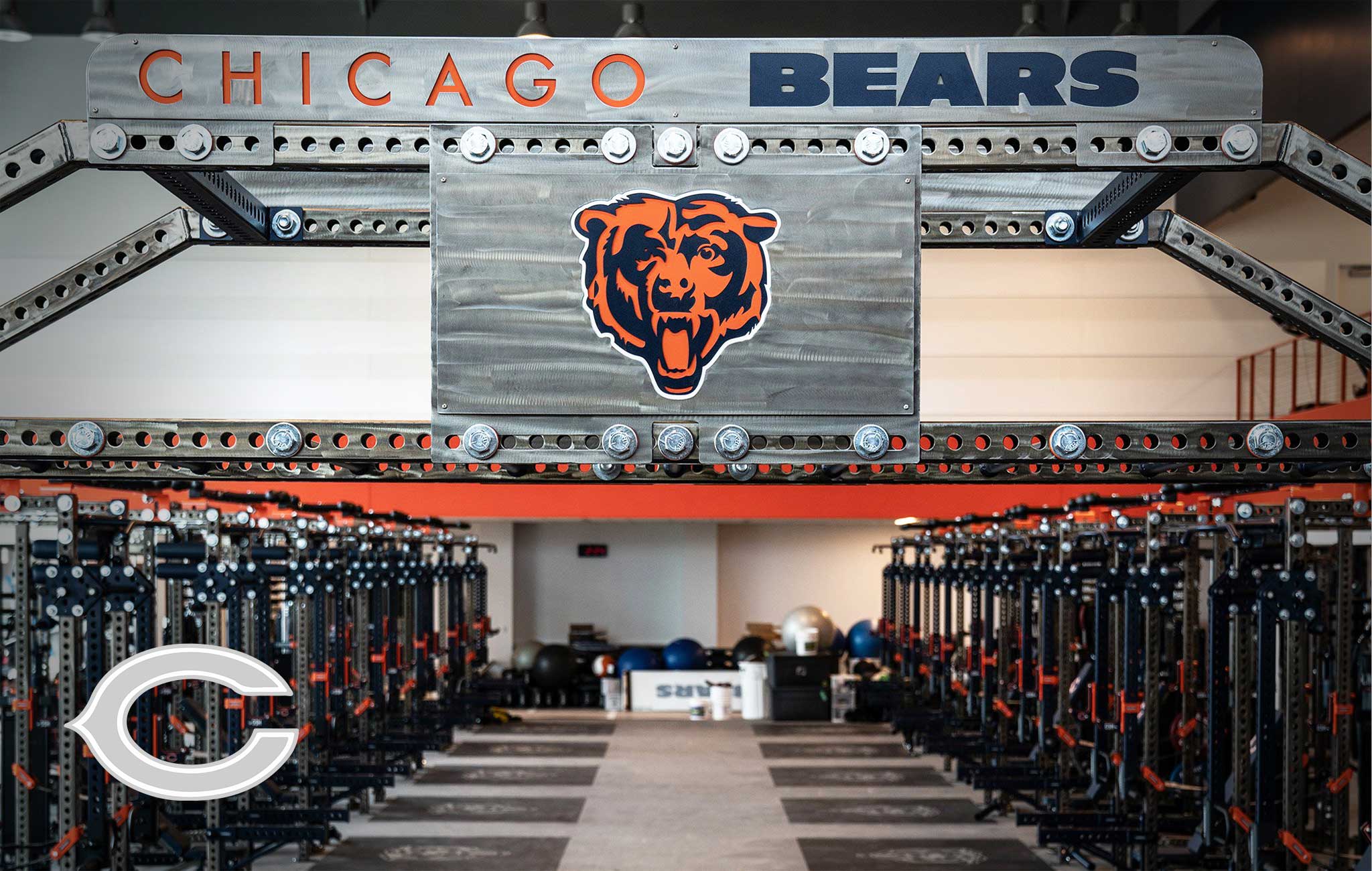 Chicago Bears Sorinex strength and conditioning facility