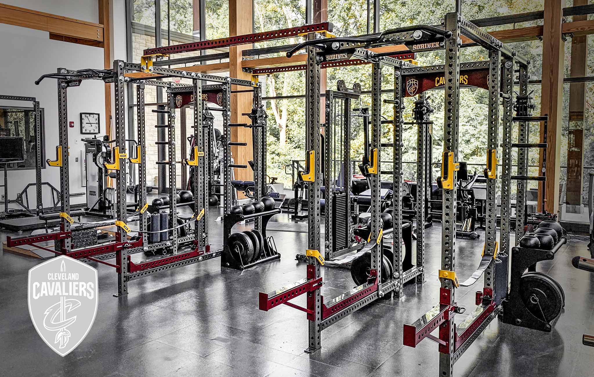 Cleveland Cavaliers Sorinex strength and conditioning facility