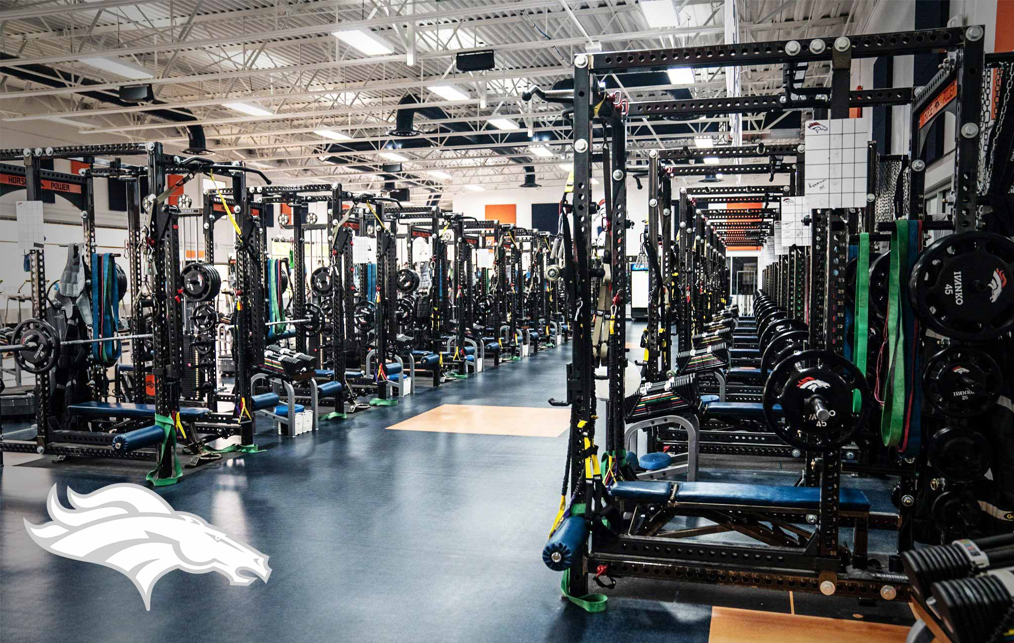 Denver Broncos Sorinex strength and conditioning facility